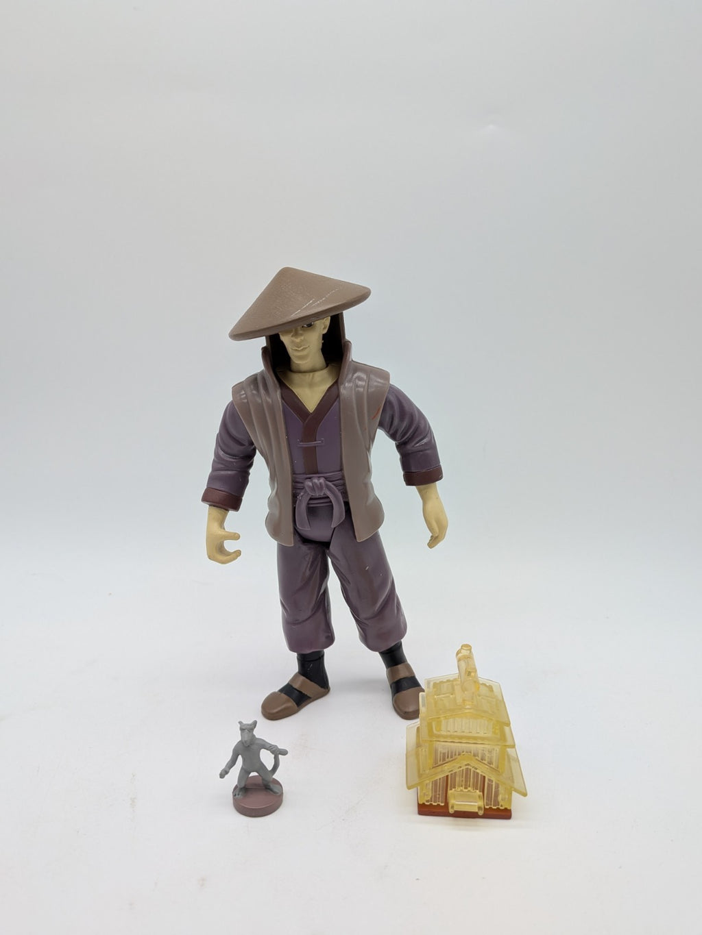 Playmates 2005 Teenage Mutant Ninja Turtles Hamato Yoshi Action Figure(Complete)