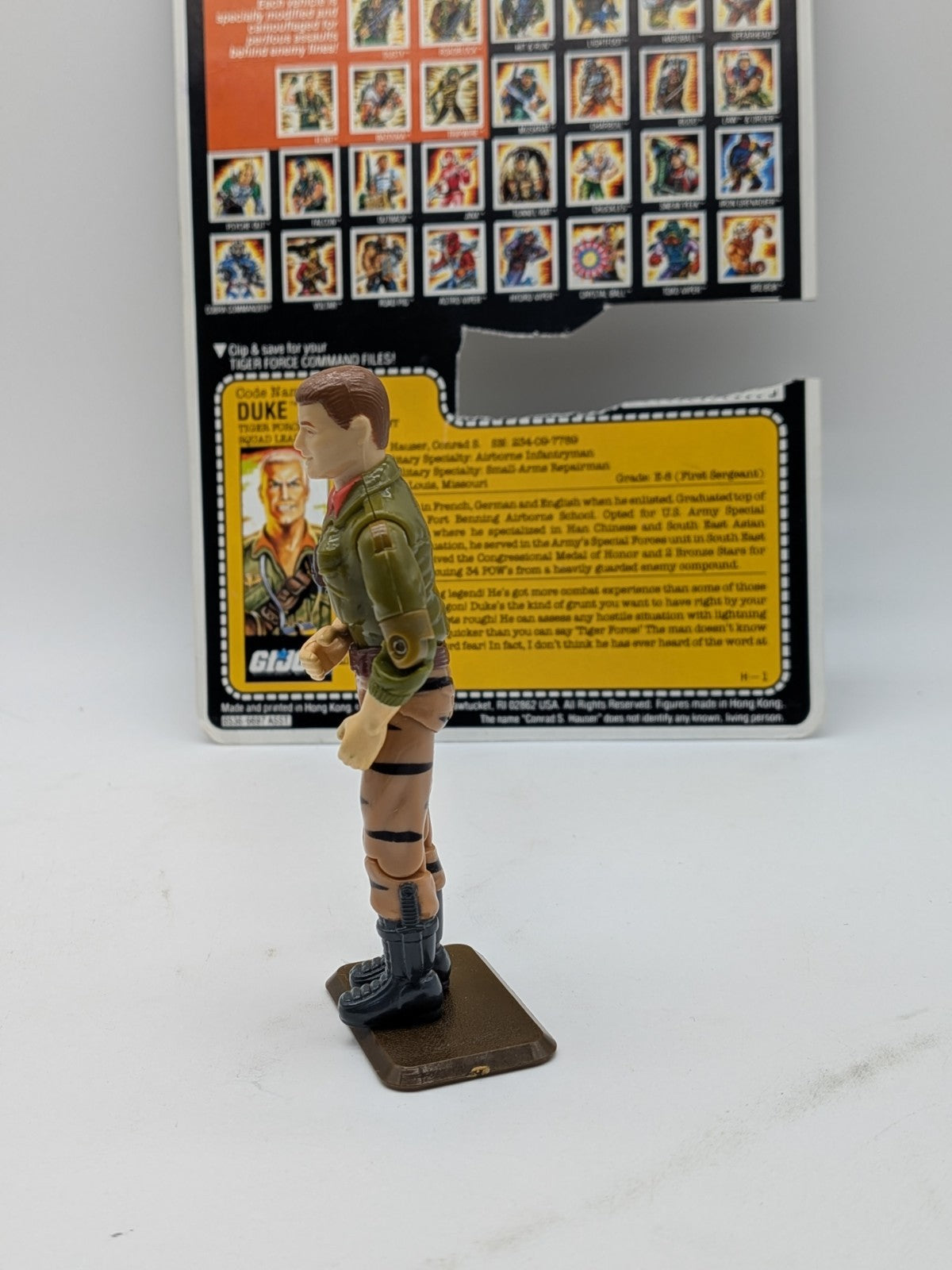 Hasbro 1988 G.I. Joe Tiger Force Duke Action Figure (Complete)