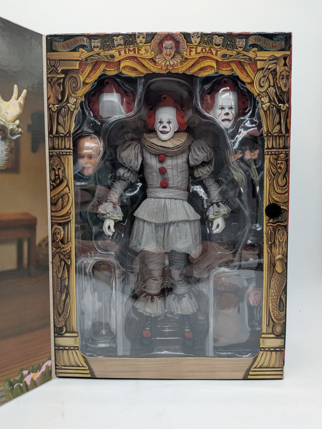 NECA 2024 IT: Welcome to Derry Ultimate Bob Gray As Pennywise Figure