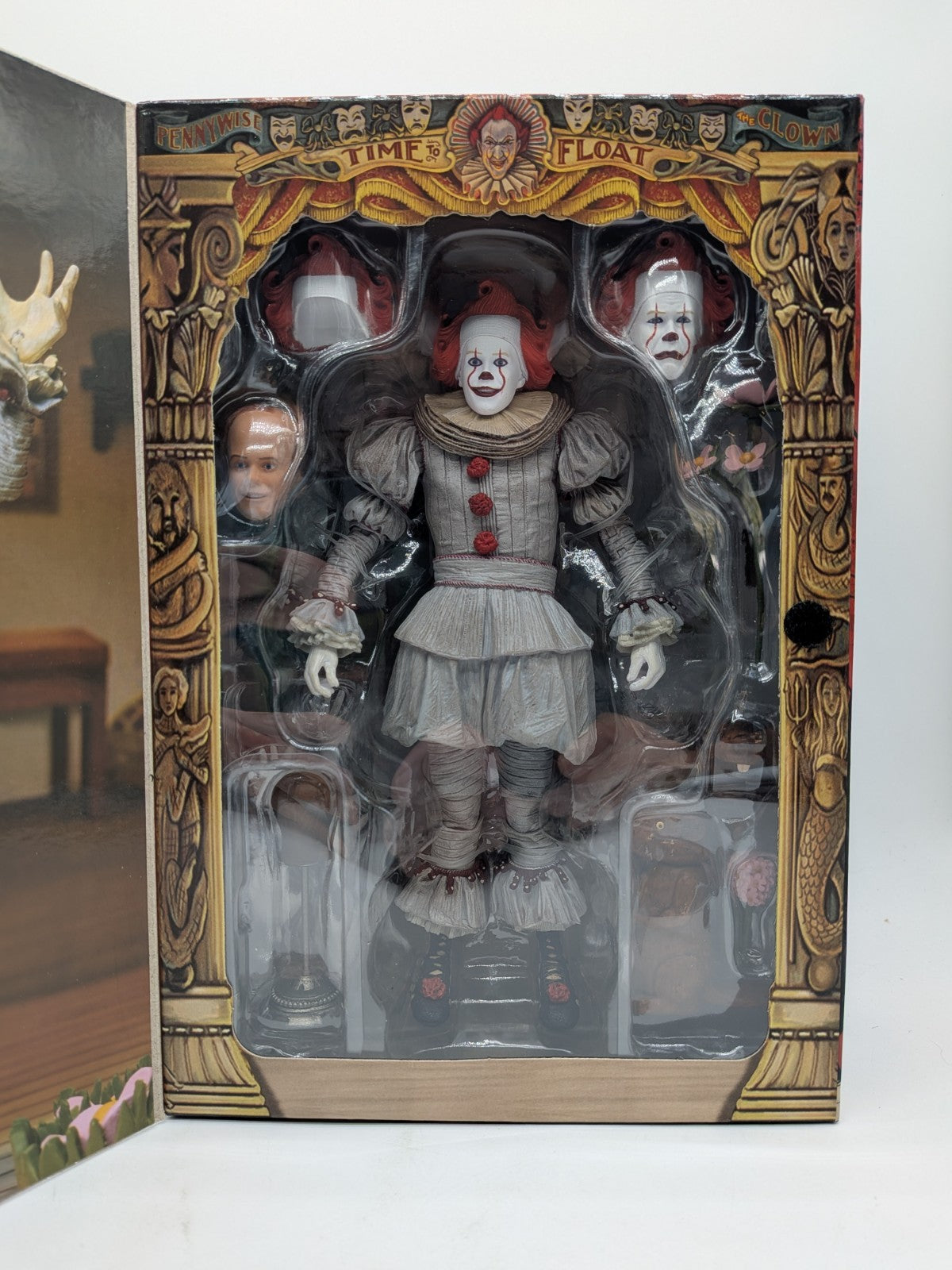 NECA 2024 IT: Welcome to Derry Ultimate Bob Gray As Pennywise Figure