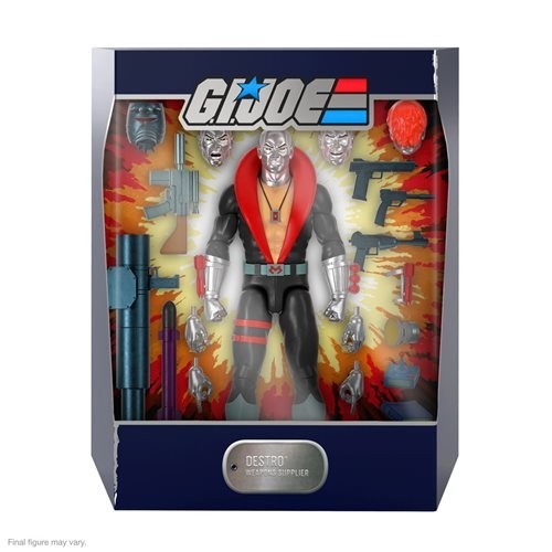 Super7 2022 G.I. Joe Ultimates! Destro Figure