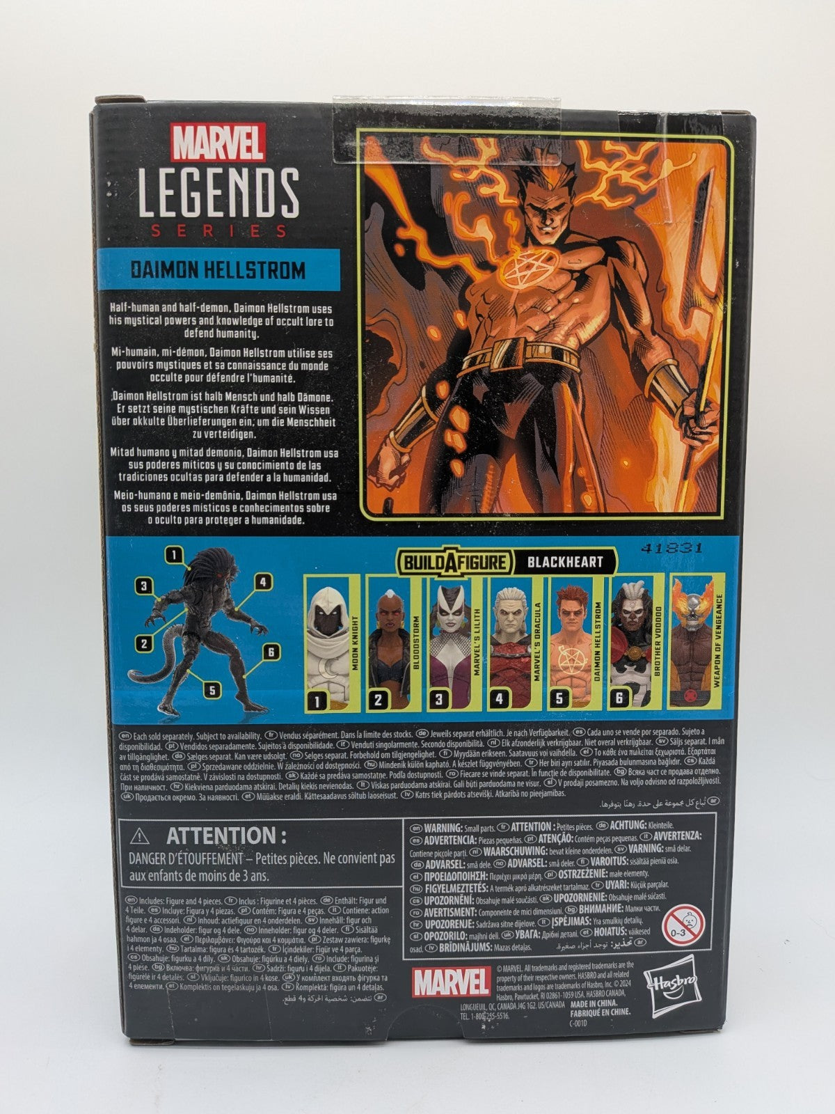 Hasbro 2024 Marvel Legends Daimon Hellstrom