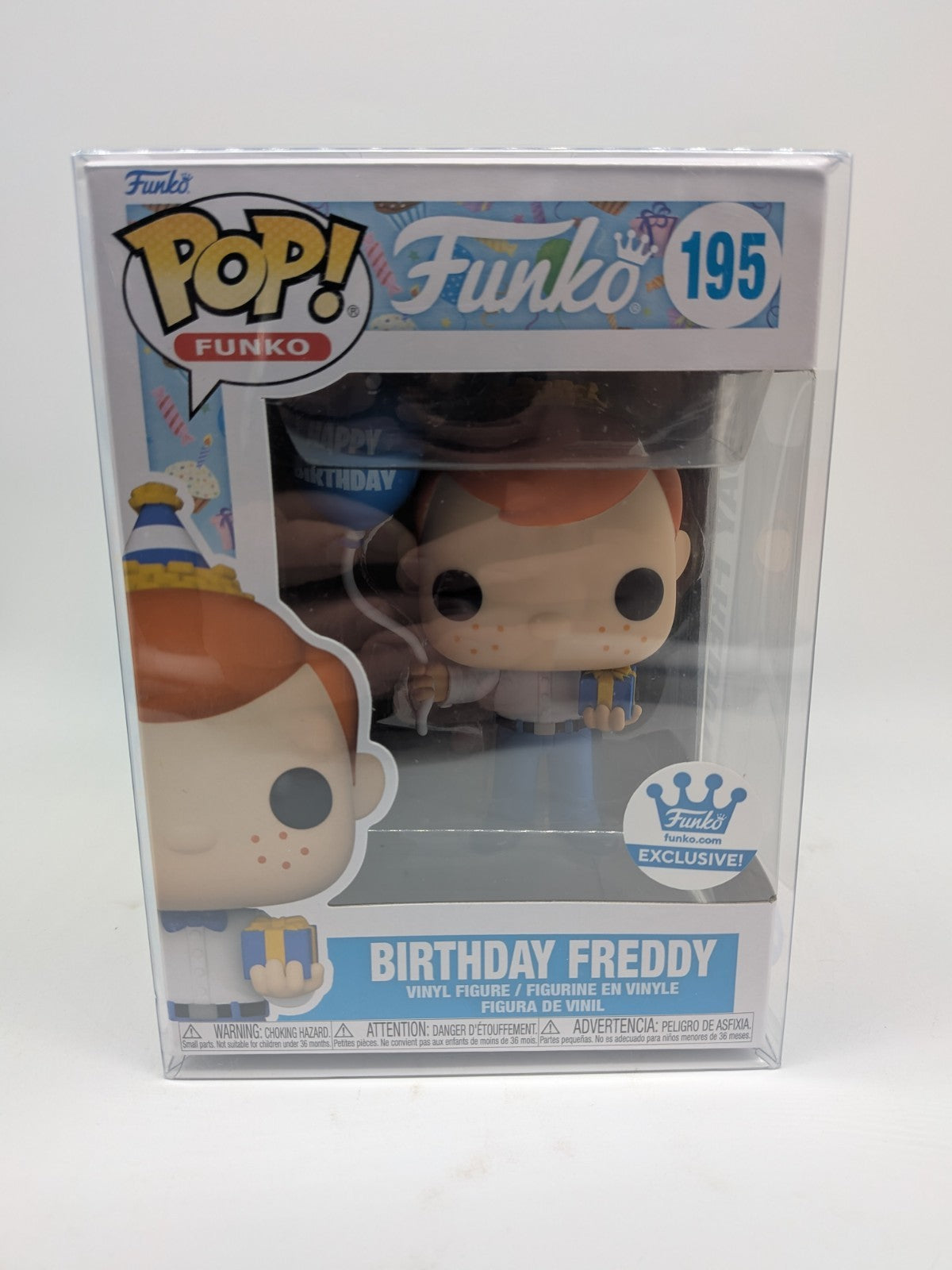 Funko Pop! Vinyl: Funko - Birthday Freddy - Funko (Exclusive) #195