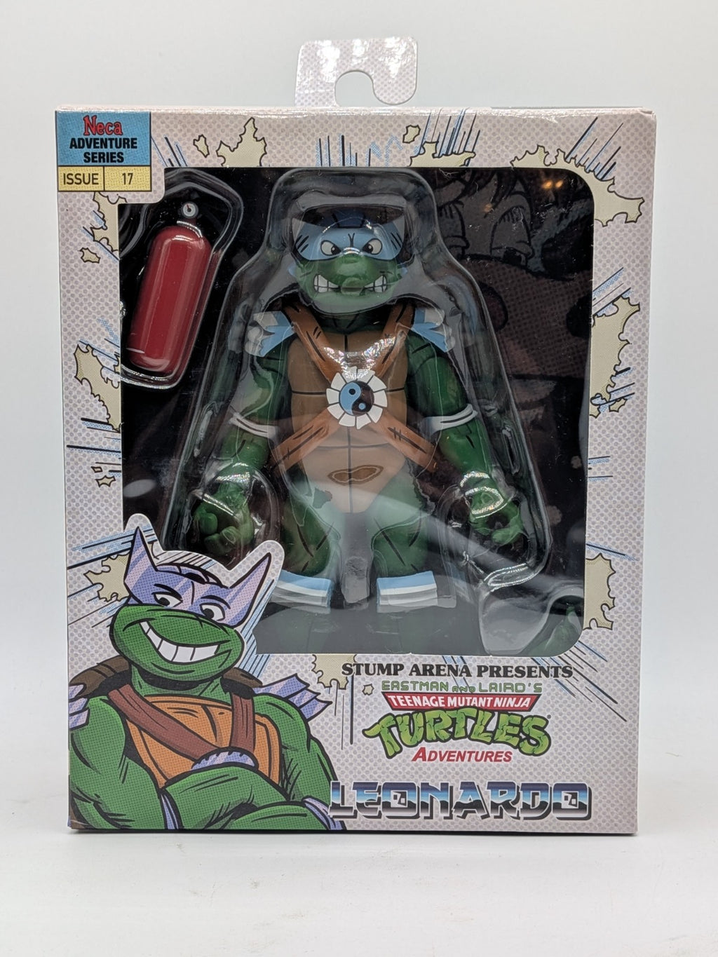 NECA 2026 Teenage Mutant Ninja Turtles Adventures Leonardo Action Figure 