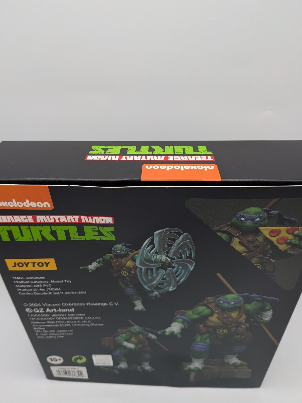 Joy Toy 2024 Teenage Mutant Ninja Turtles Donatello 1:18 Action Figure 