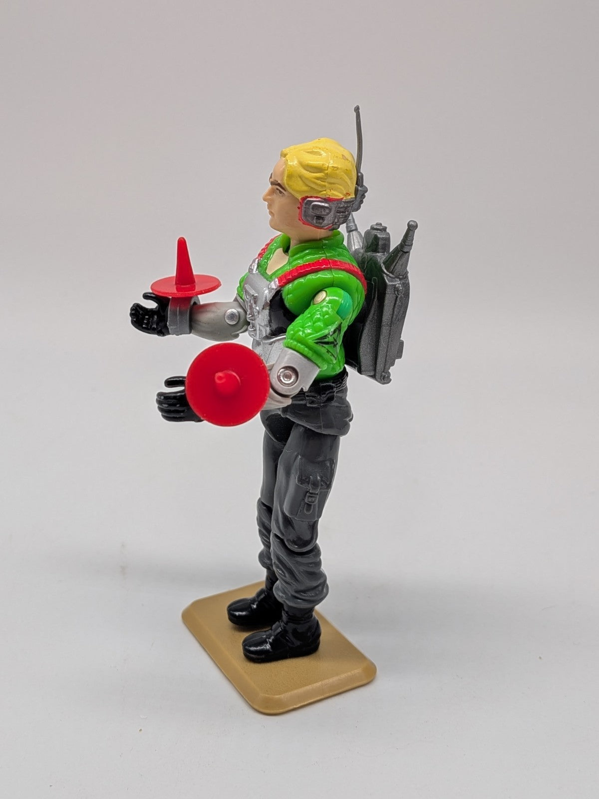 Hasbro 1987 G.I. Joe Psyche-Out Action Figure (Complete)
