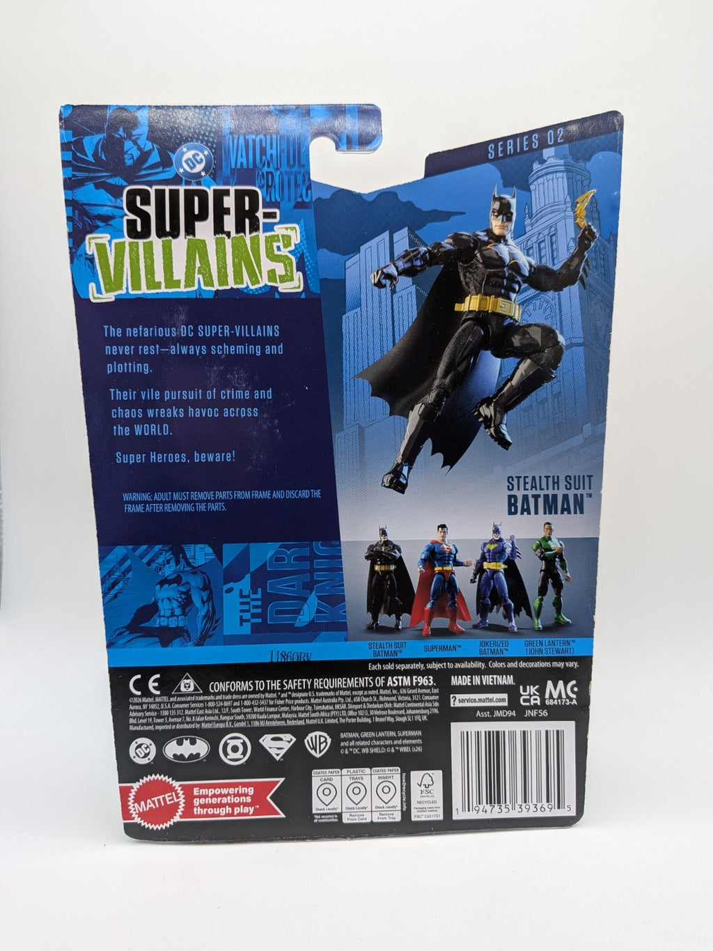 Mattel 2026 DC Premier Core Stealth Suit Batman