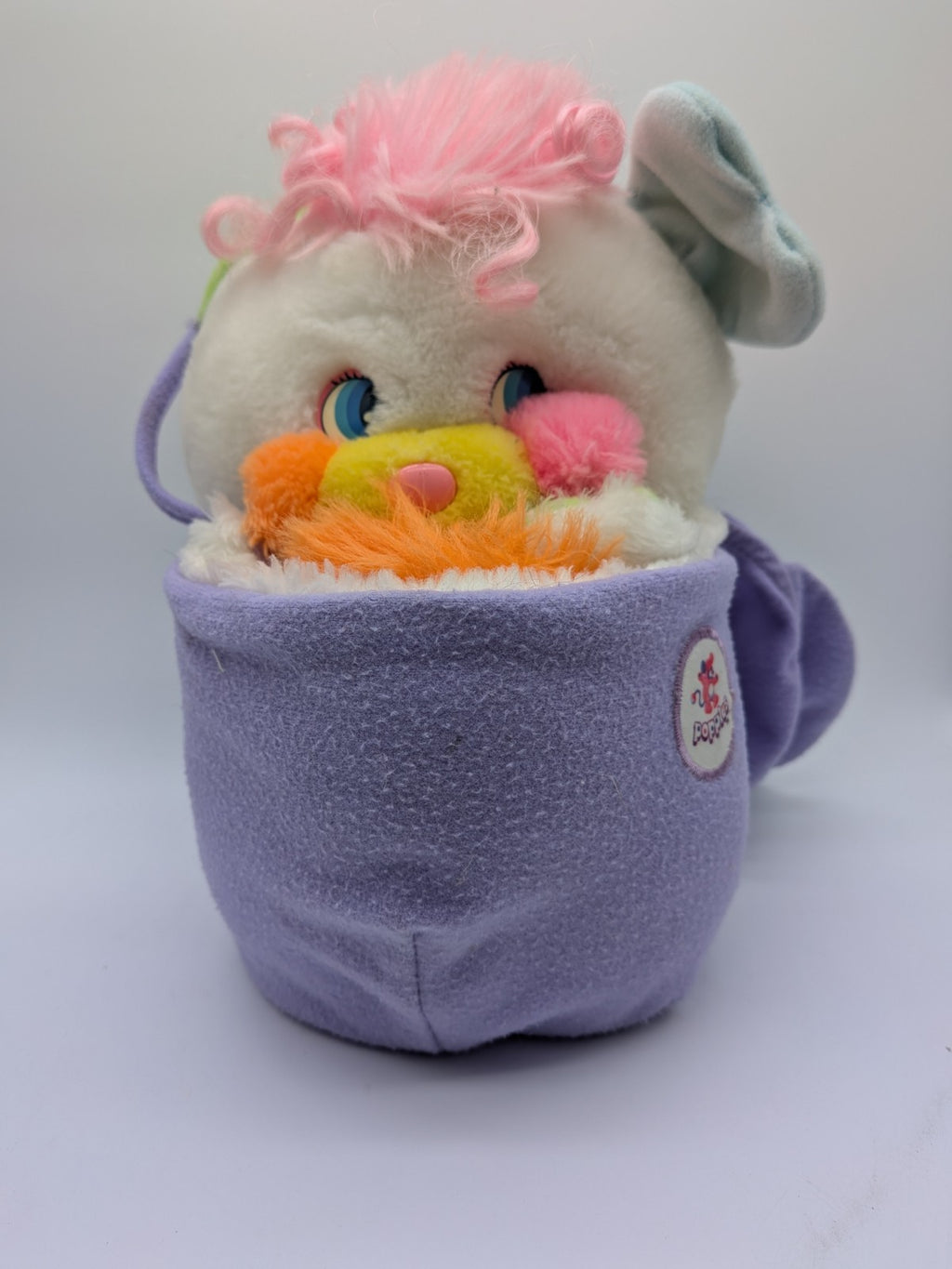 Mattel 1986 Popples Baby Bibsy 