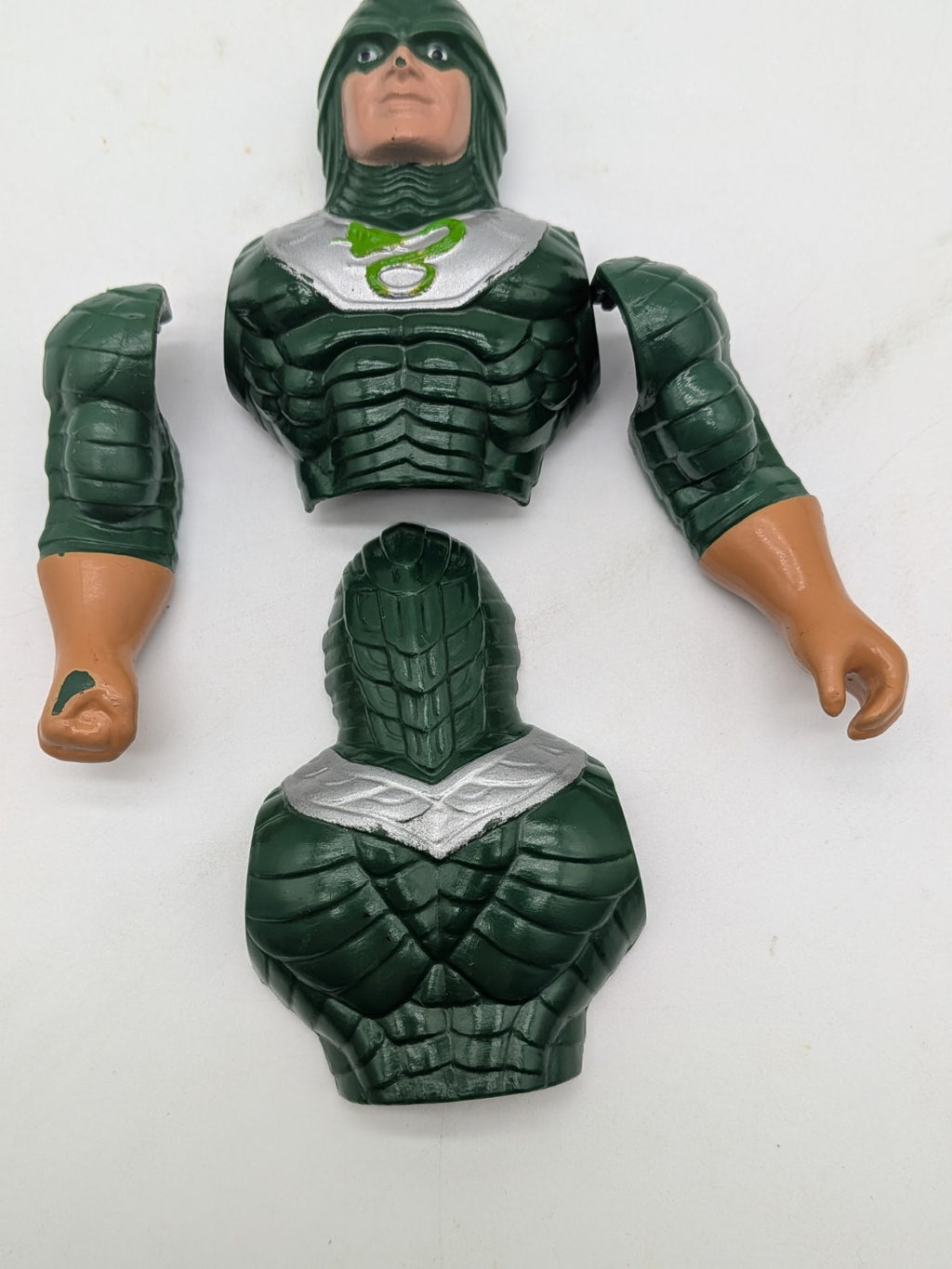 Mattel 1985 Masters of the Universe King Hiss Action Figure (Complete) w/Comic