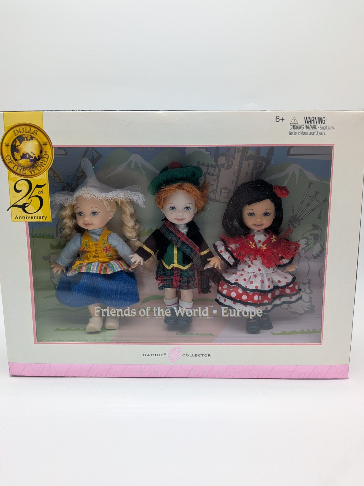 Mattel 2004 Dolls of the World Friends of the World Europe Kelly Giftset