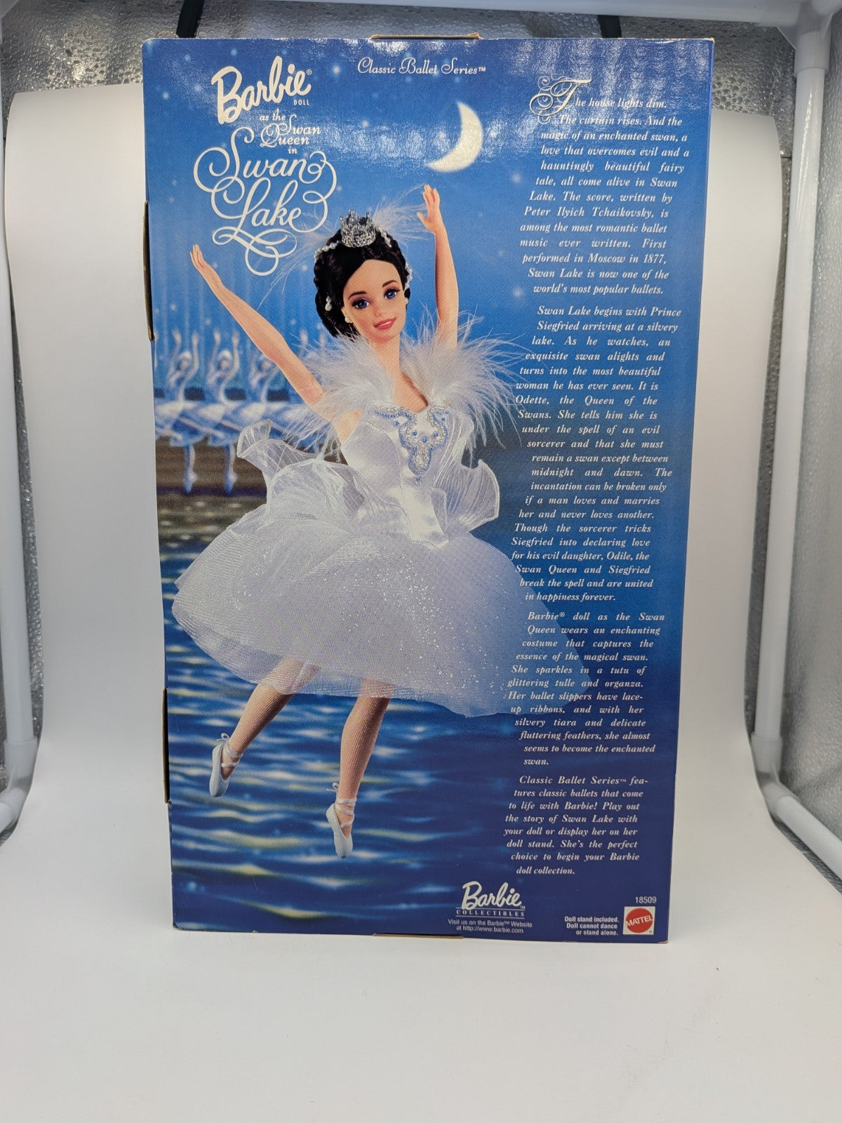 Mattel 1997 Classic Ballet Series Barbie as the Swan Queen in Swan Lake