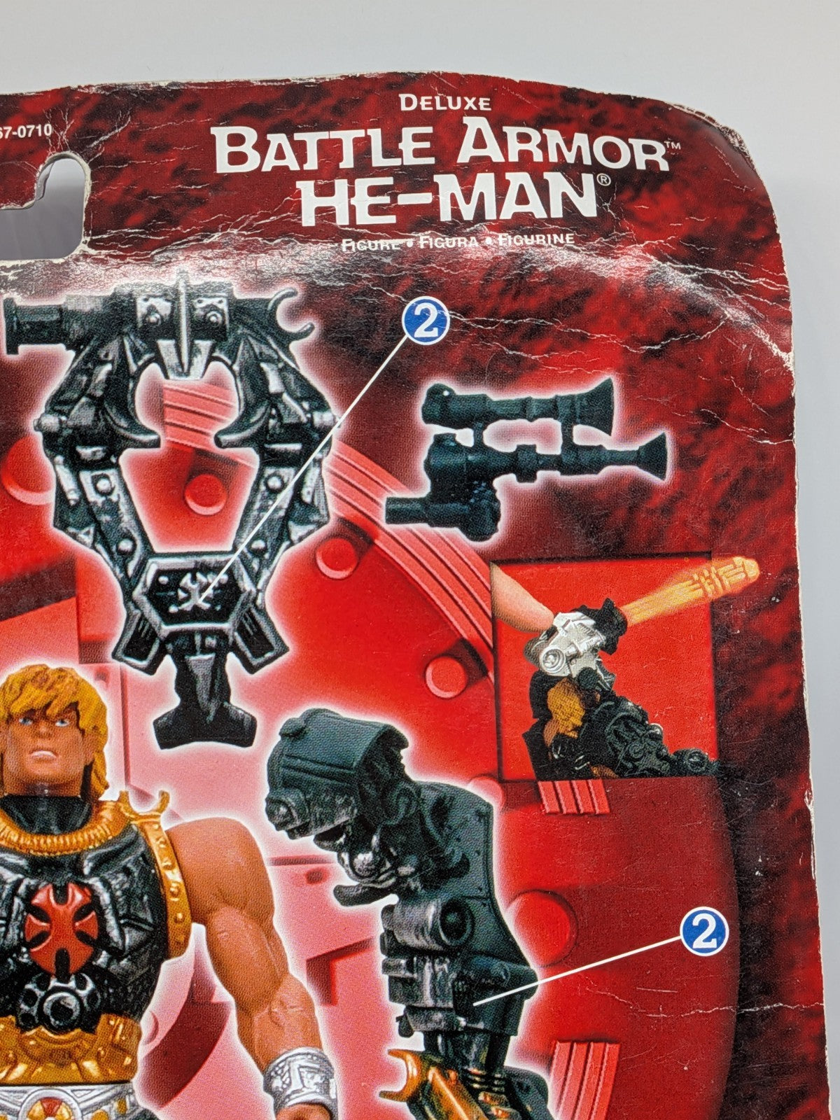 Mattel 2003 Masters of the Universe Deluxe Battle Armor He-Man Action Figure 