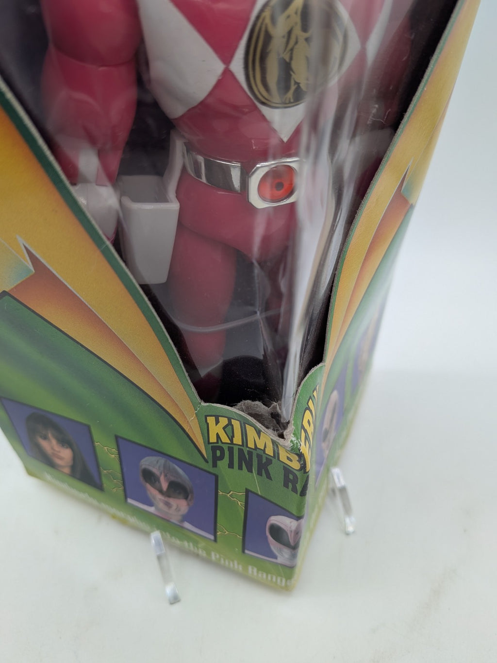 Bandai 1993 Mighty Morphin Power Rangers Kimberly Pink Ranger 8"