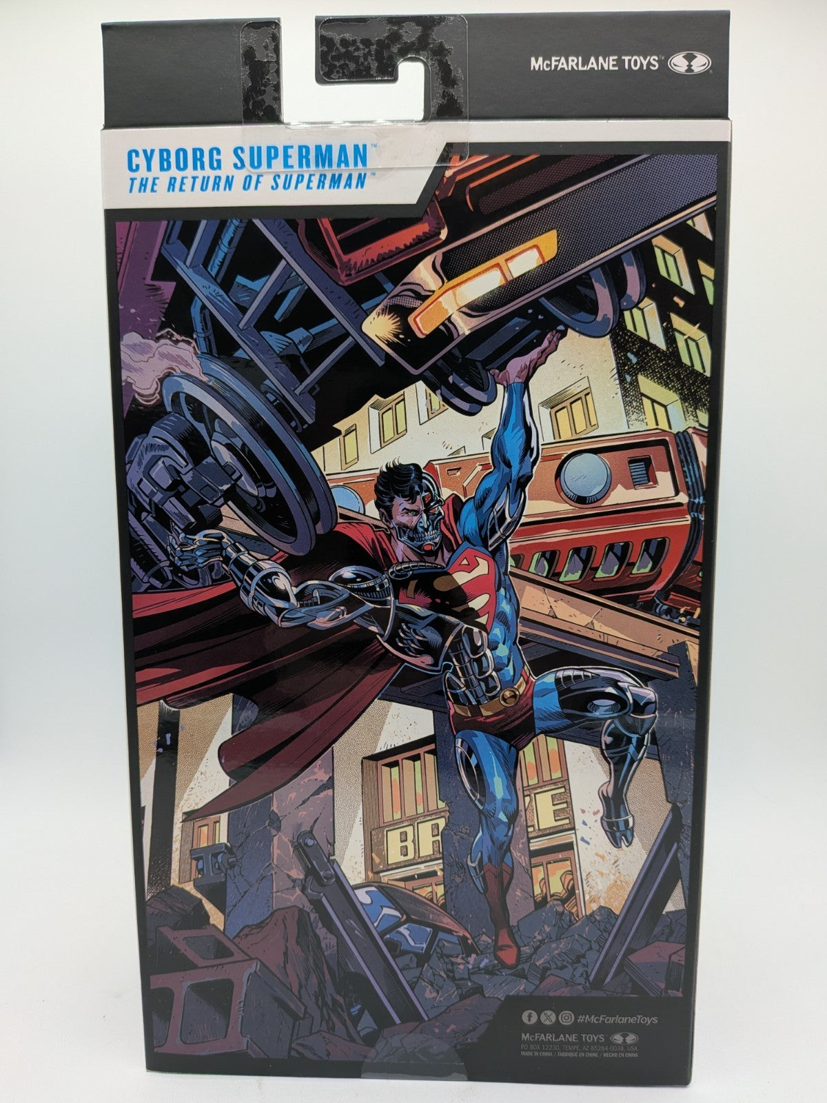 McFarlane 2026 DC Multiverse Cyborg Superman Figure 