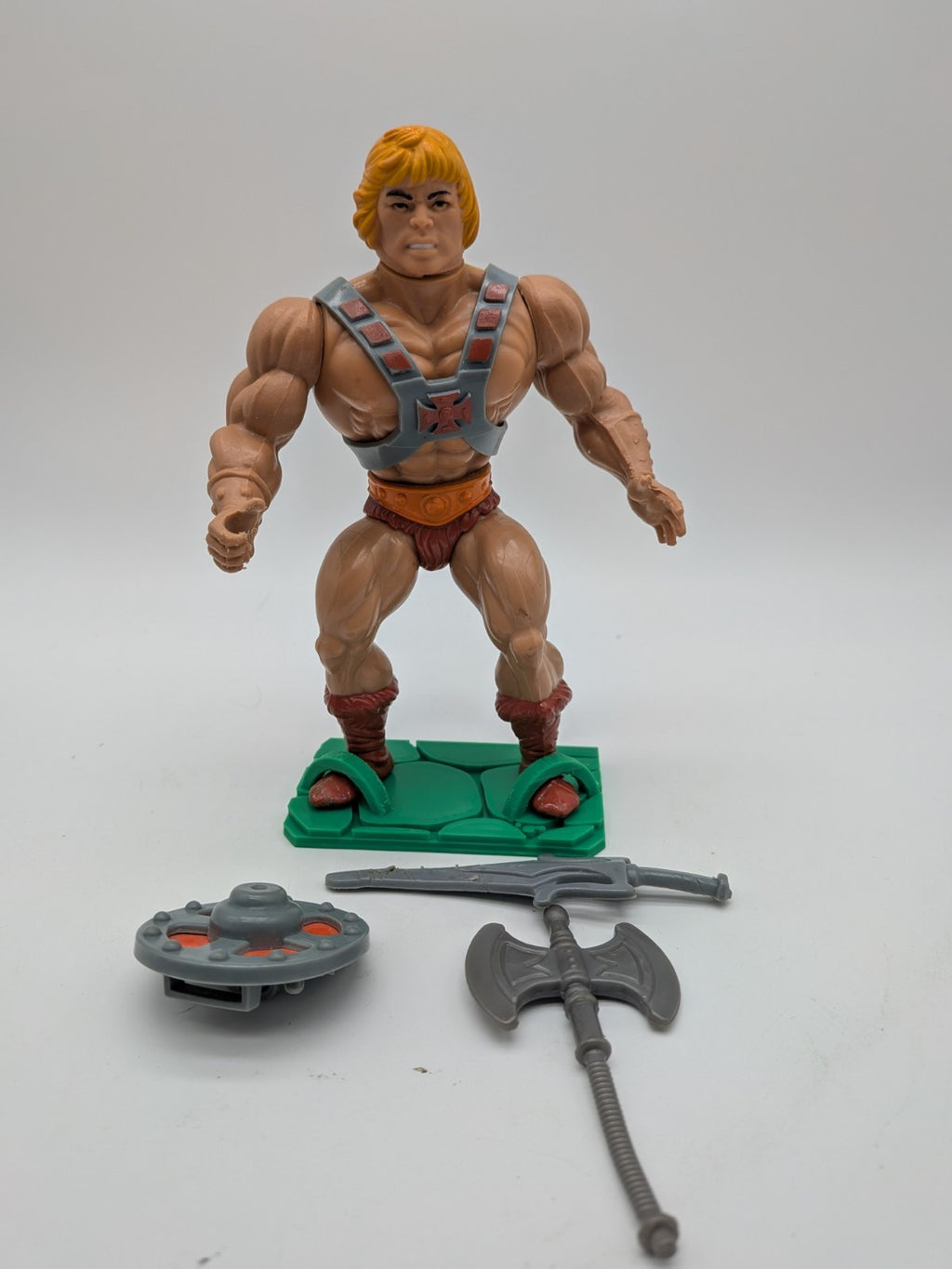 Mattel 1982 Masters of the Universe He-Man - Loose (Complete) Tawain COO