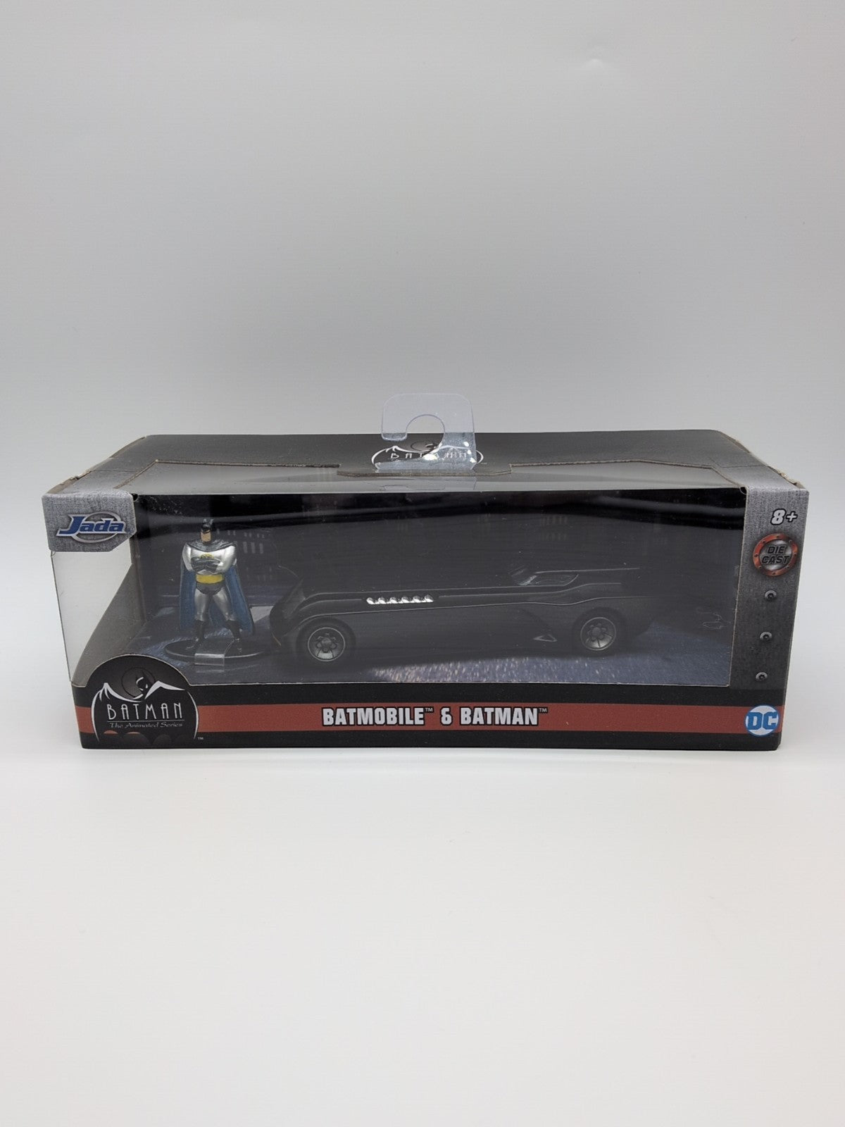 Jada Toys 2020 Batman Animated Series Batmobile 1:32 Scale Vehicle & Figure