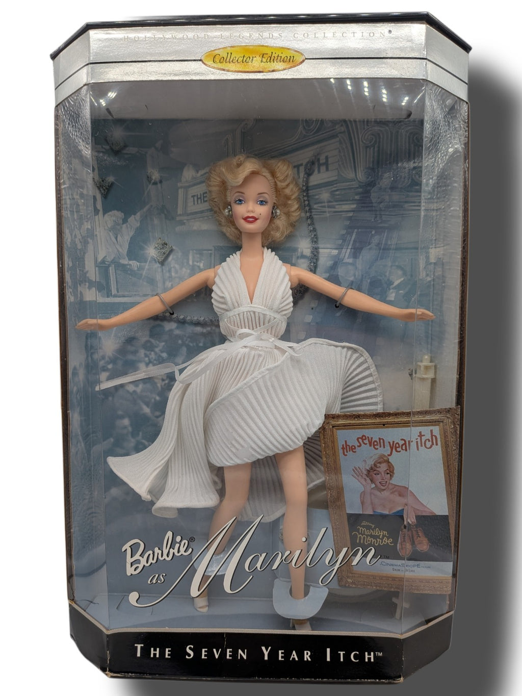 ​Mattel 1997 Hollywood Legends  Barbie as Marilyn Monroe The Seven Year Itch