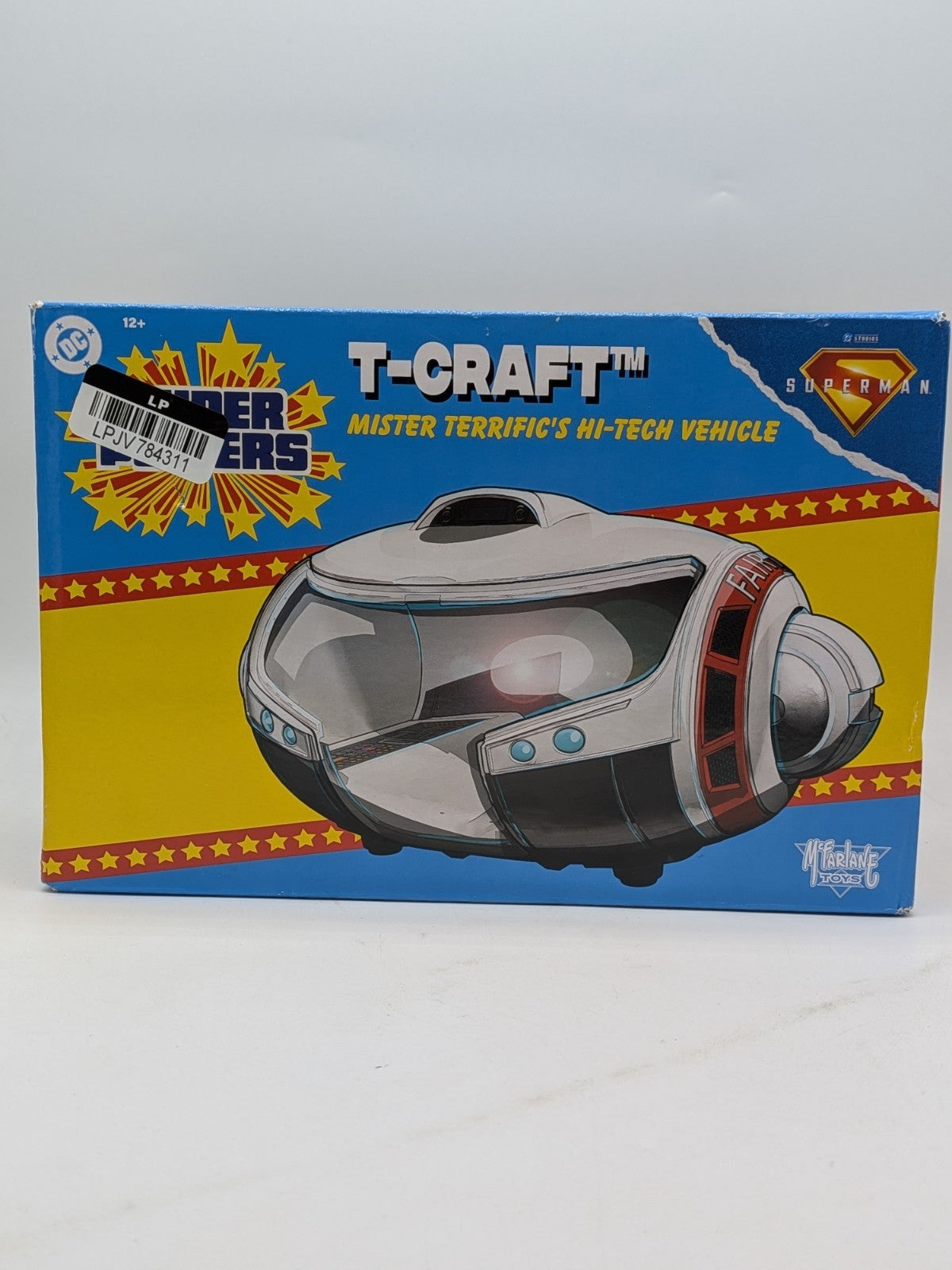 McFarlane Toys 2025 DC Super Powers T-Craft Mister Terrific's Hi-Tech Vehicle