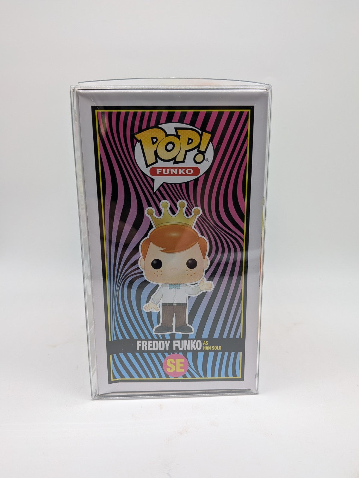 Funko Pop! Vinyl: Freddy Funko as Han Solo Funko (Blacklight Battle Exclusive)