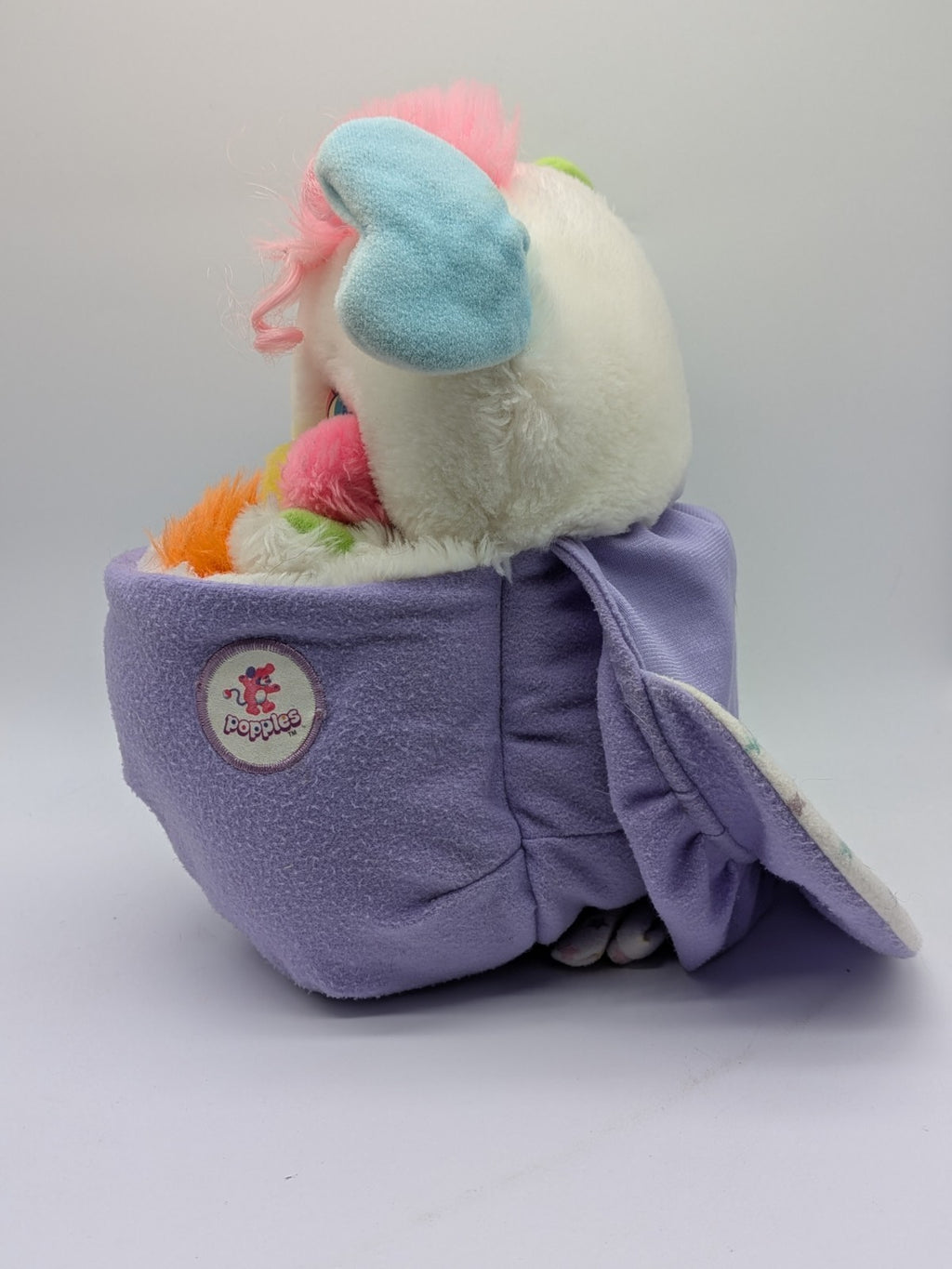Mattel 1986 Popples Baby Bibsy 