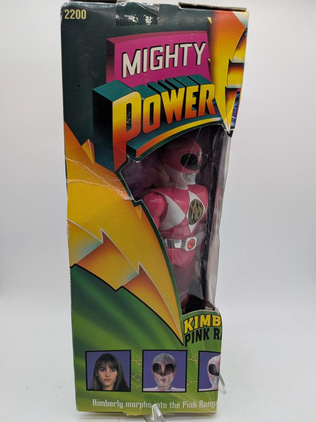 Bandai 1993 Mighty Morphin Power Rangers Kimberly Pink Ranger 8"