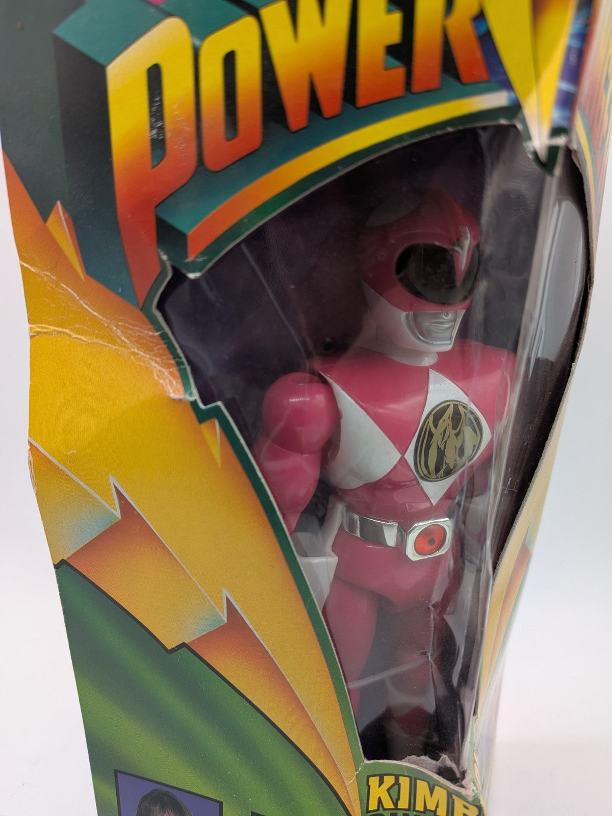 Bandai 1993 Mighty Morphin Power Rangers Kimberly Pink Ranger 8"