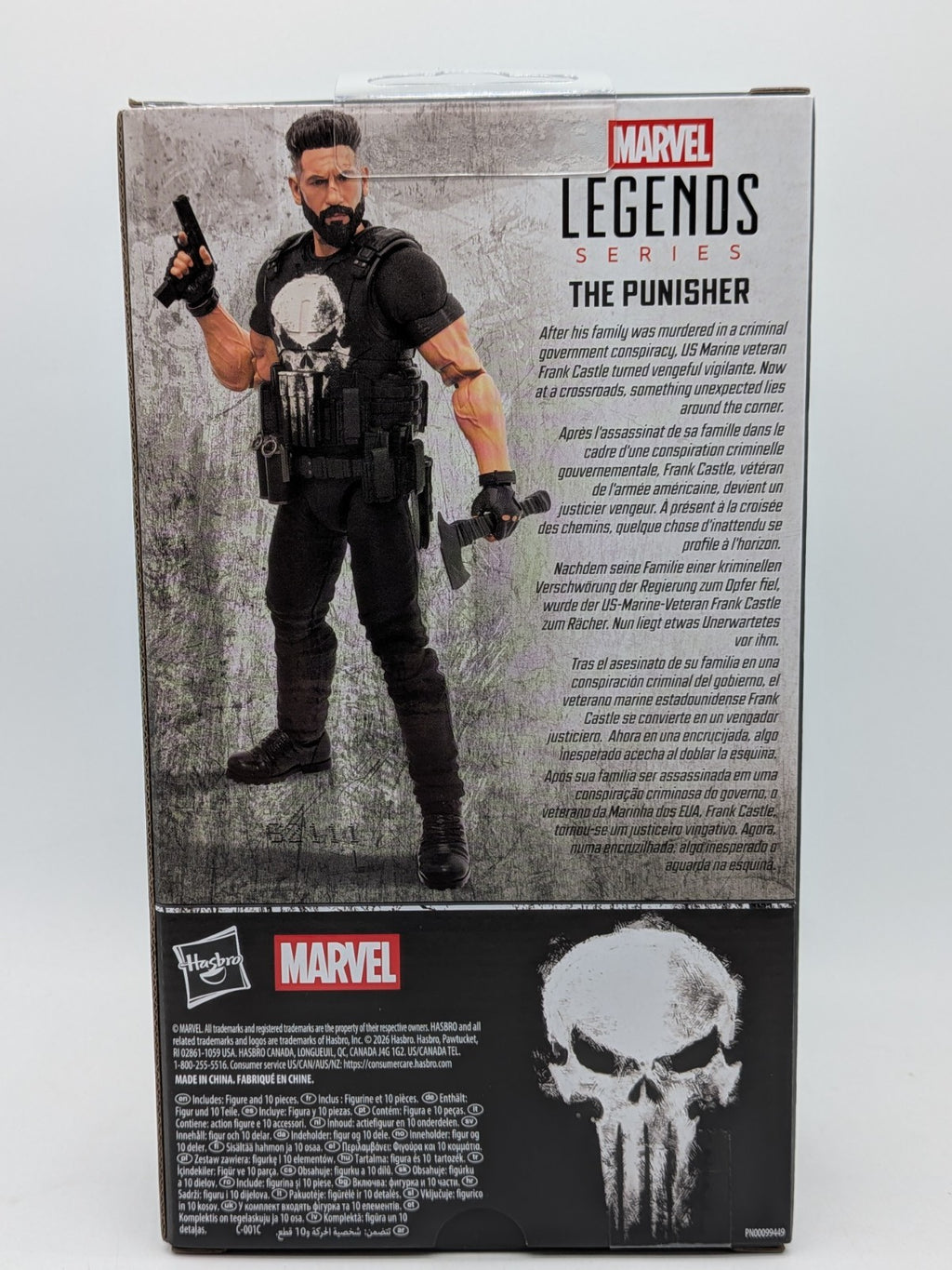 Hasbro 2026 Marvel Legends Series The Punisher Action Figure 
