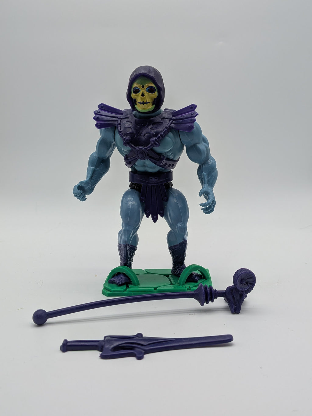 Mattel 1982 Masters of the Universe Skeletor Taiwan Soft Head - Loose (Complete)