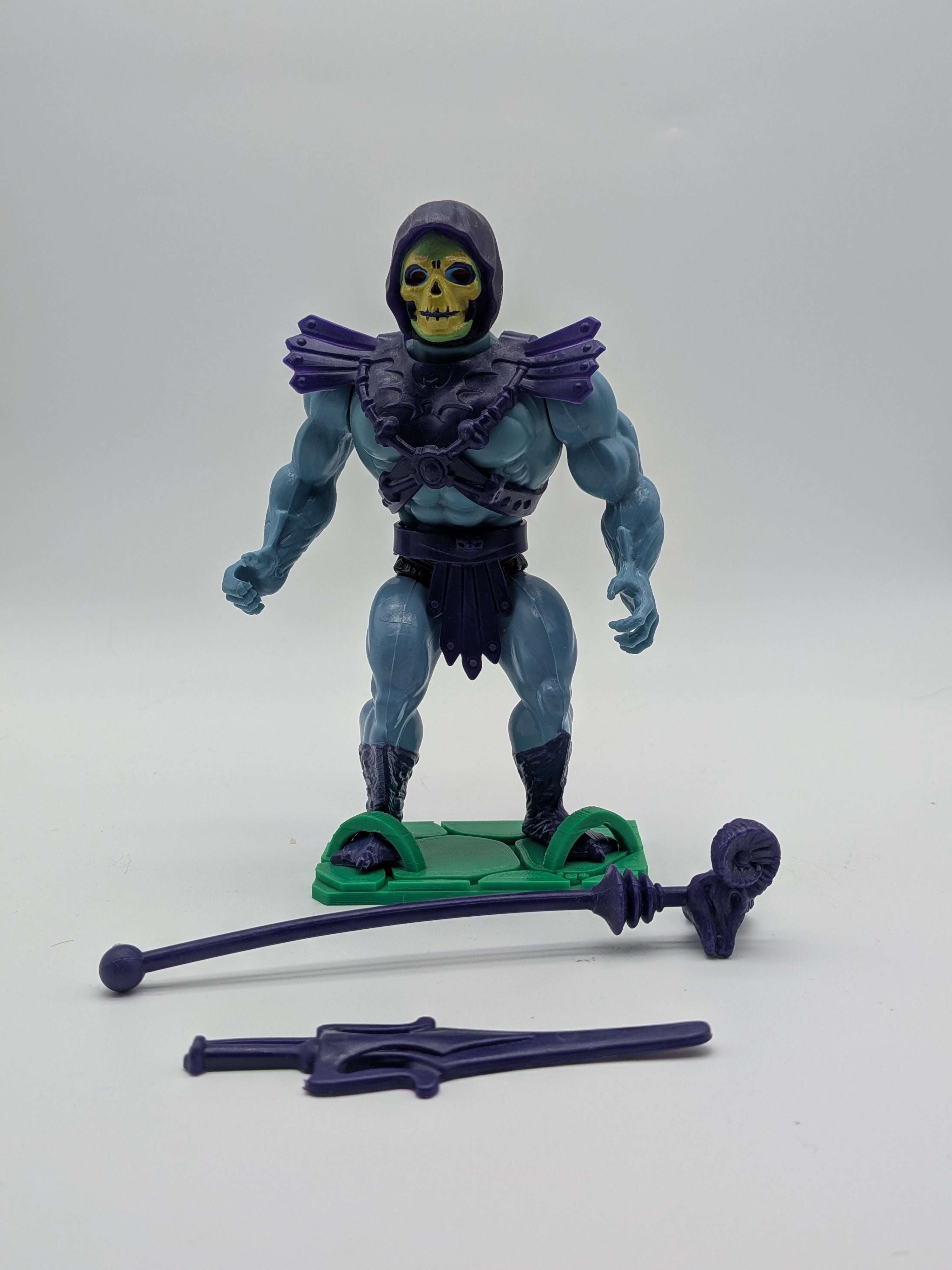 Mattel 1982 Masters of the Universe Skeletor Taiwan Soft Head - Loose (Complete)