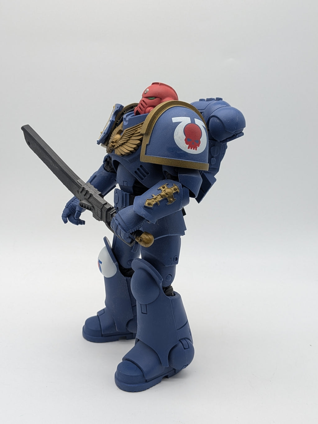 McFarlane 2020 Warhammer 40K Ultramarines Primaris Assault Intercessor - Loose (Near Complete)