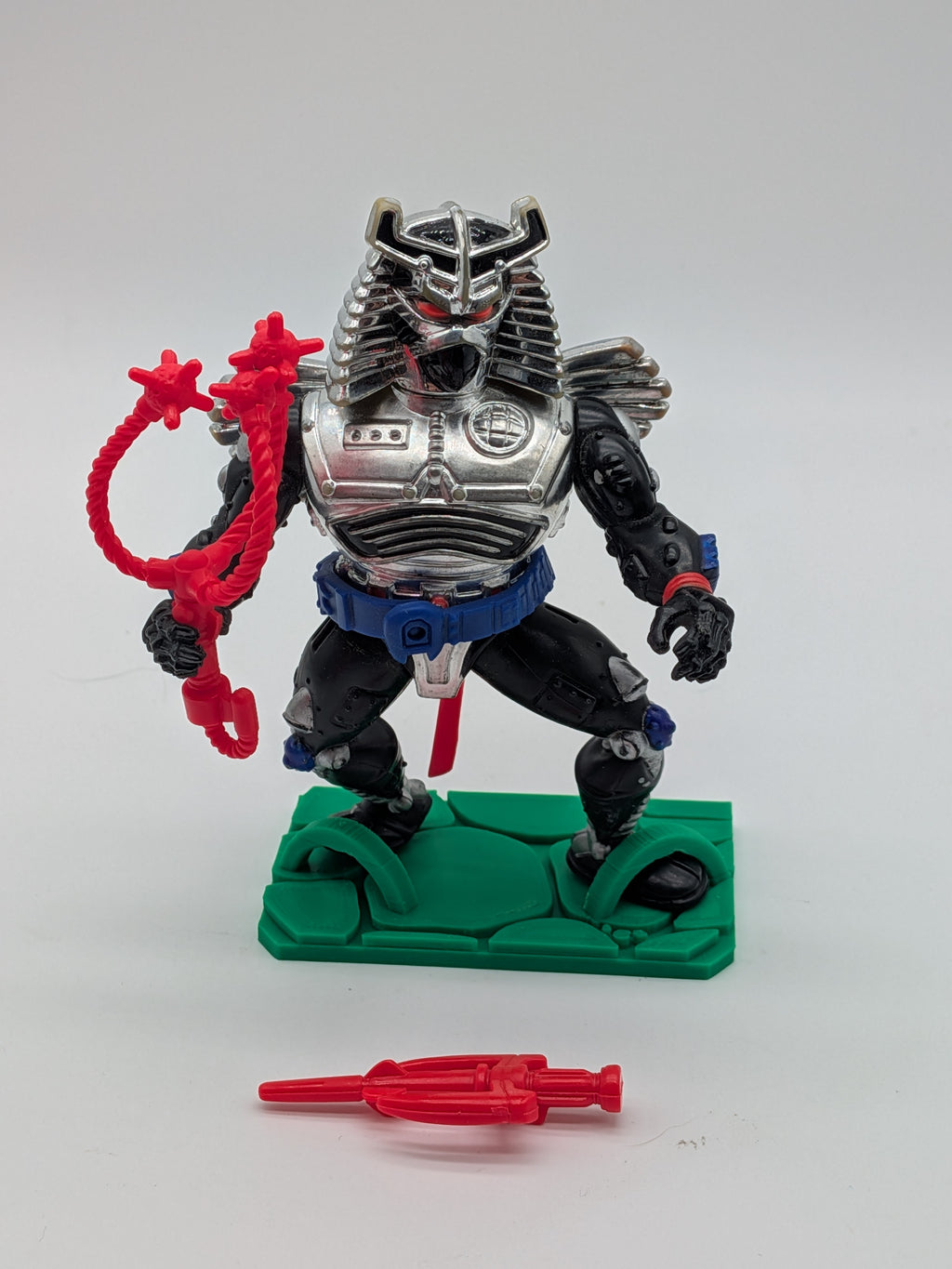 Playmates 1991 Teenage Mutant Ninja Turtles Chrome Dome - Loose (Complete)