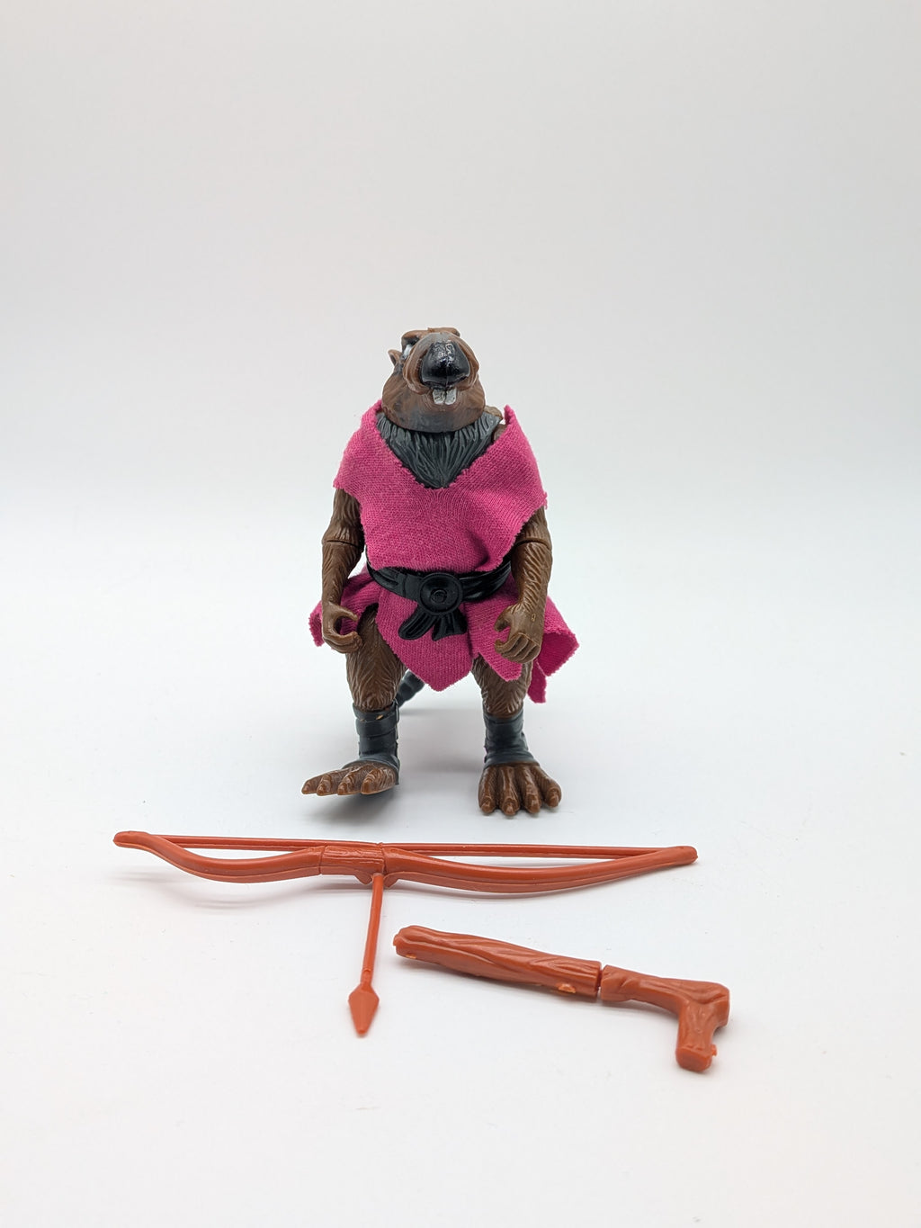 Playmates 1988 Teenage Mutant Ninja Turtles Splinter Hard Head - Loose (Near Complete)