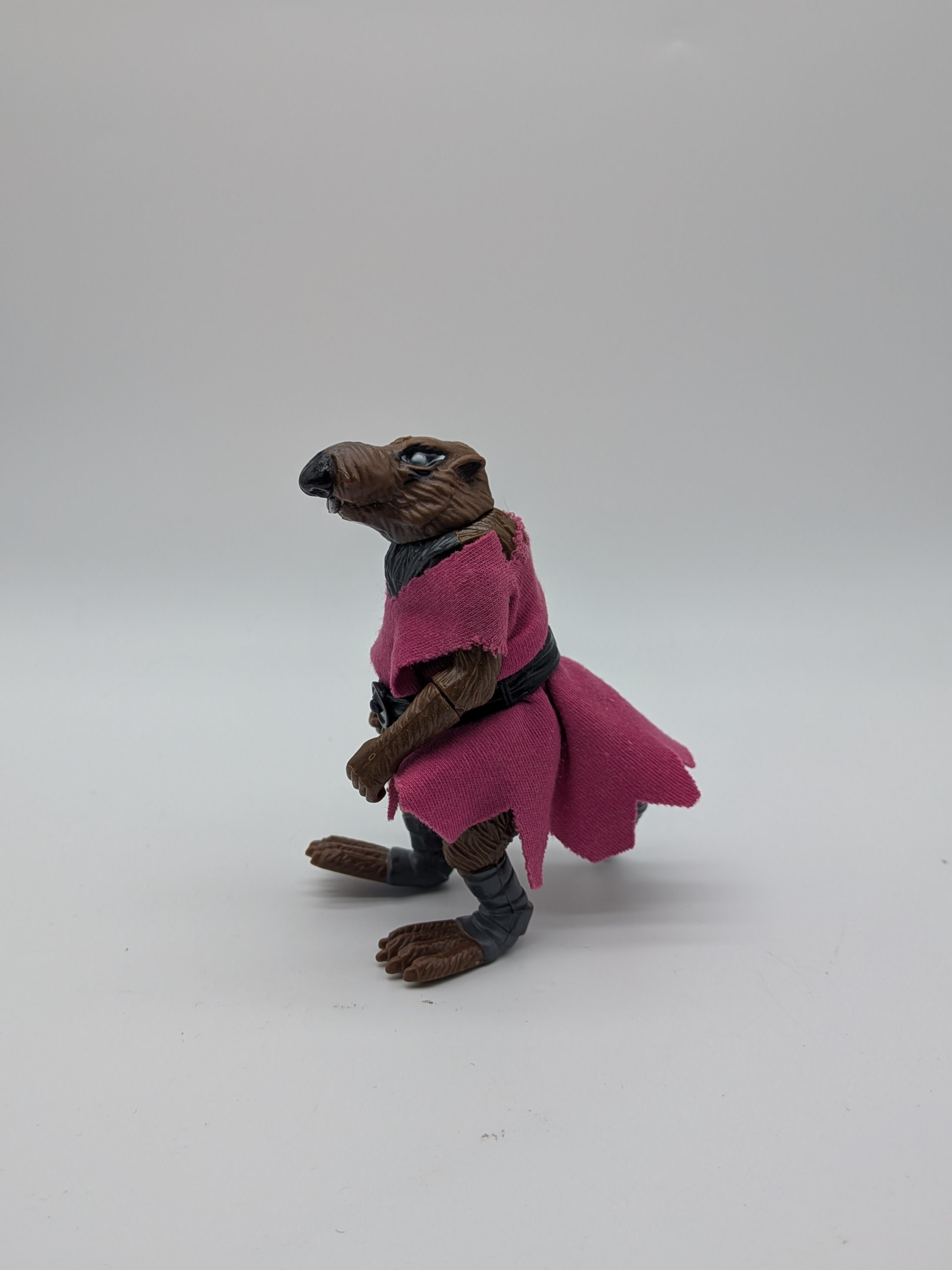 Playmates 1988 Teenage Mutant Ninja Turtles Splinter Hard Head - Loose (Near Complete)