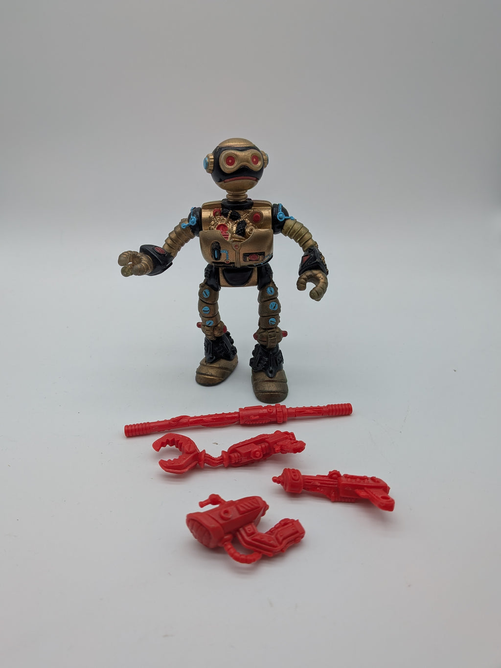 Playmates 1990 Teenage Mutant Ninja Turtles Fugitoid - Loose (Complete)