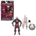 Anti-Eternia He-Man with accessories and packaging for 'Masters of the Universe New Eternia' series.