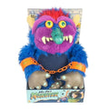 Colorful plush My Pet Monster toy with packaging on a white background