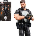 Action figure of The Punisher with packaging in the background