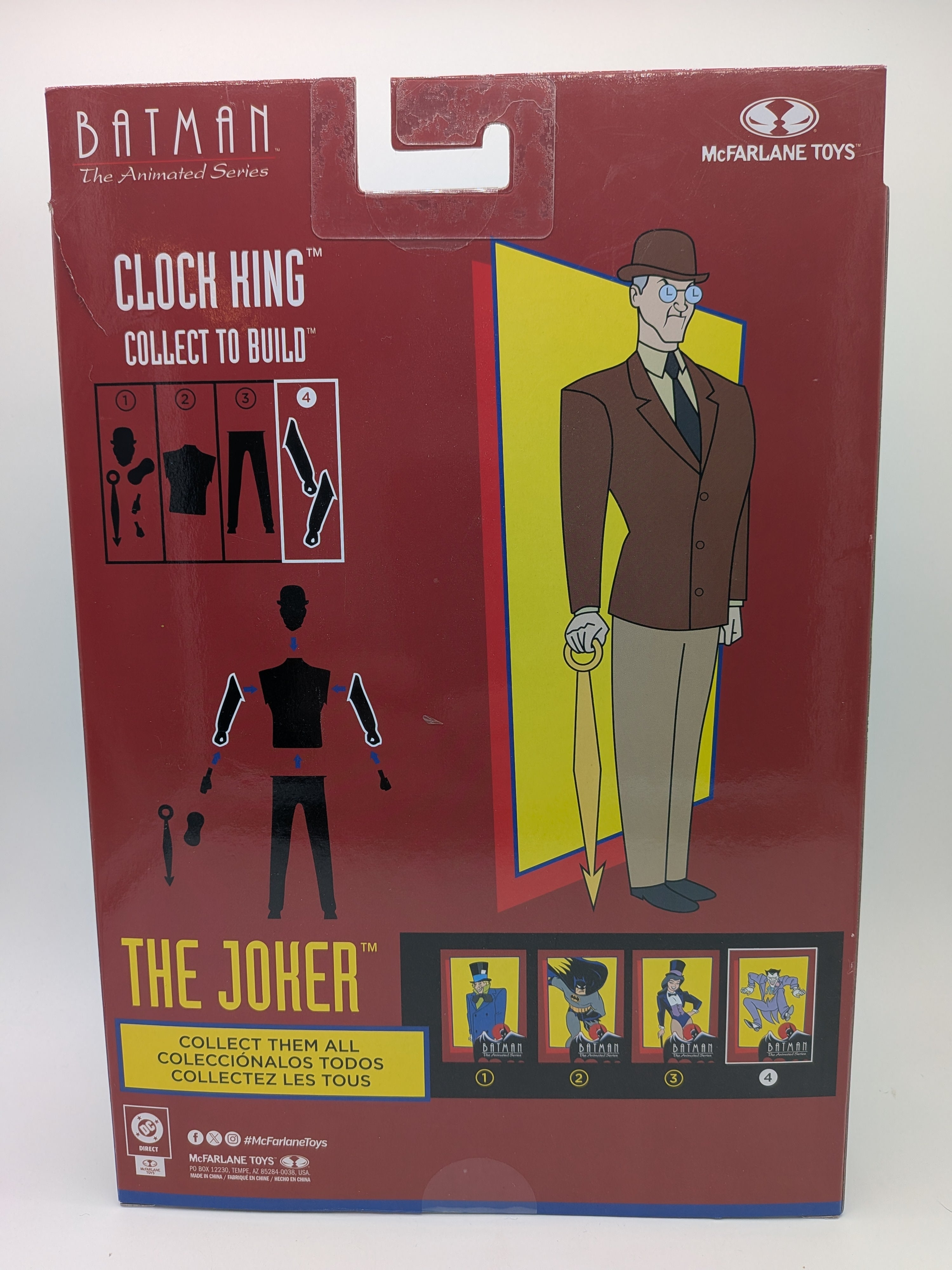 McFarlane Toys 2026 Batman: The Animated Series The Joker (Platinum Edition)