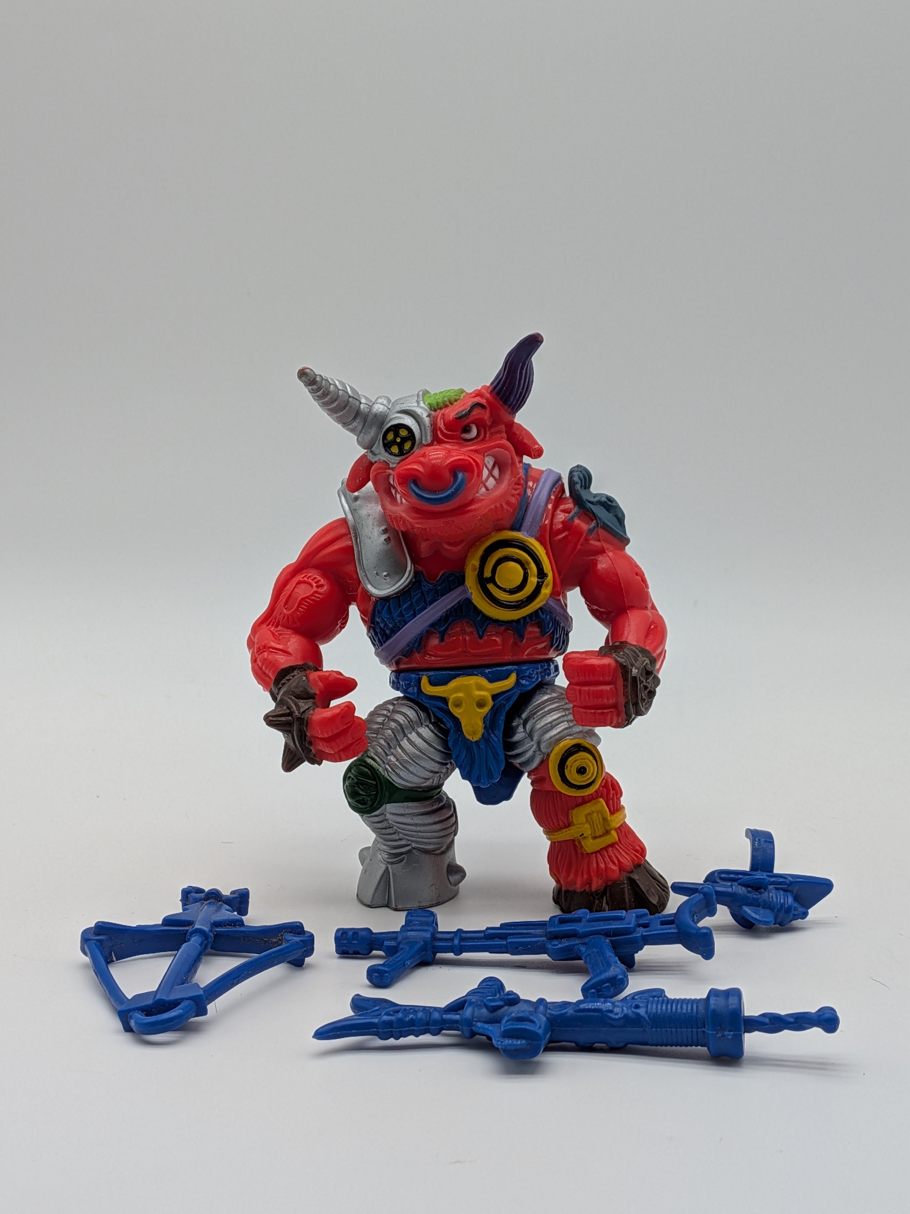 Playmates 1991 Teenage Mutant Ninja Turtles Groundchuck Action Figure