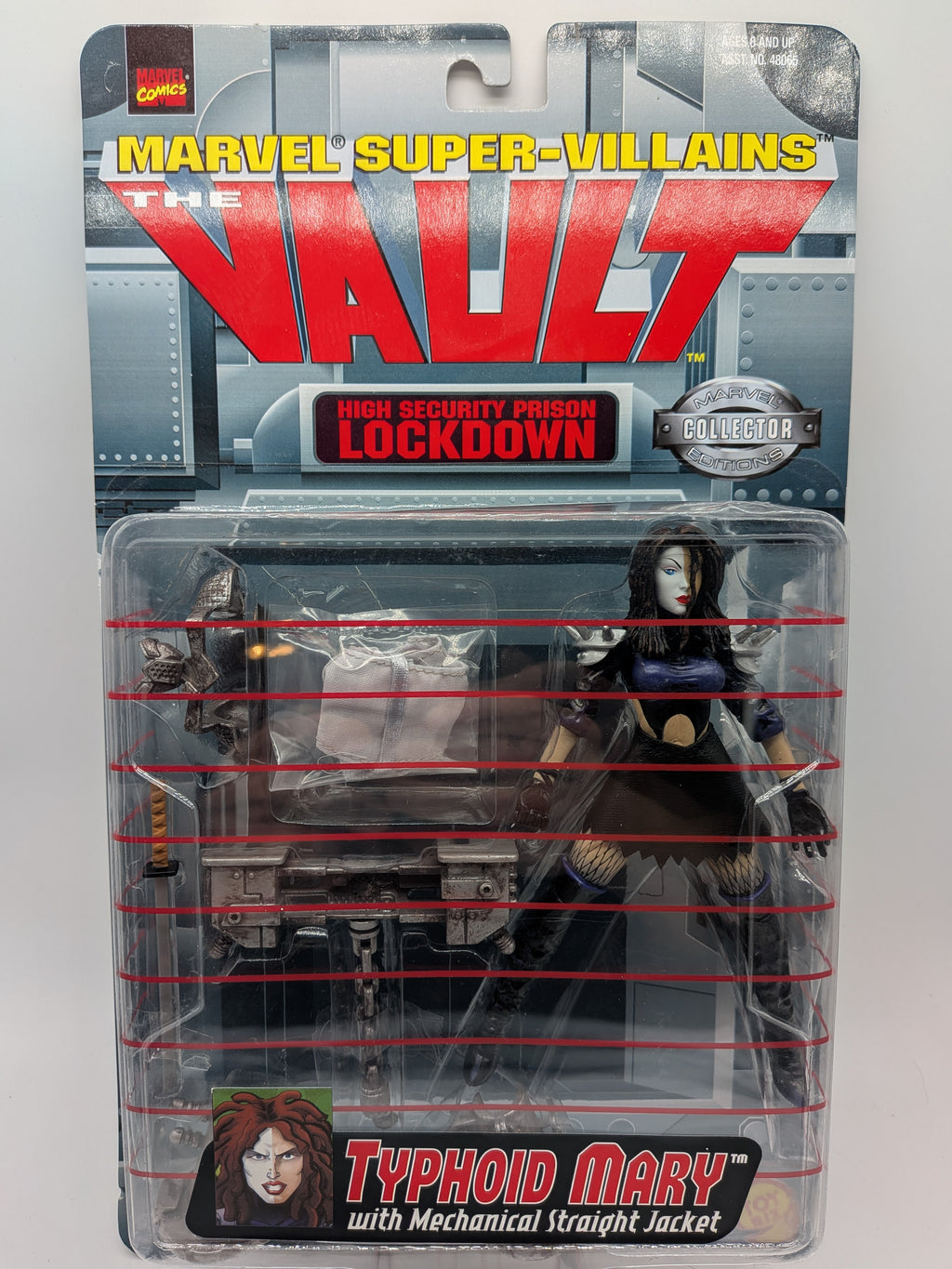 Toy Biz 1998 Marvel Super-Villains The Vault Typhoid Mary