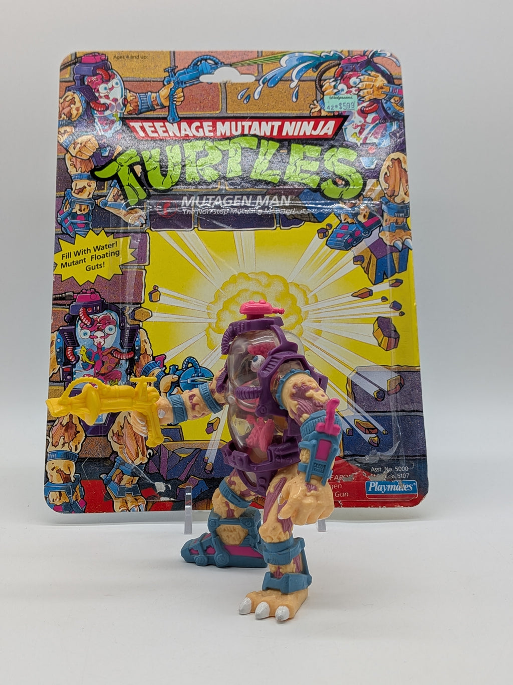 Playmates 1990 Teenage Mutant Ninja Turtles - Mutagen Man - Loose