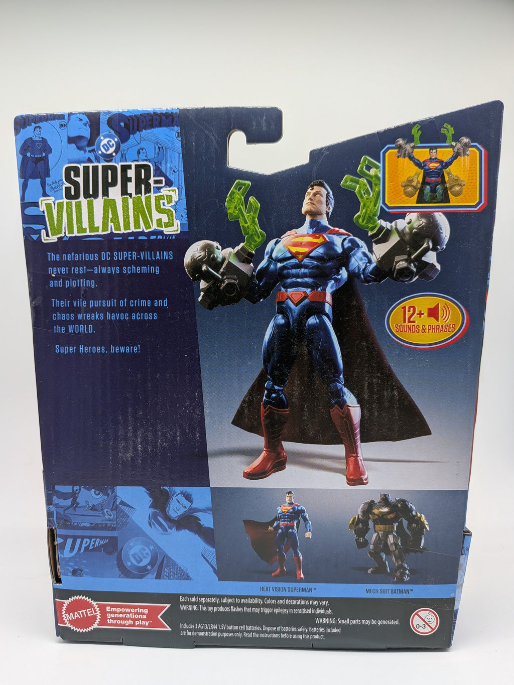 Mattel Superman Heat Vision DC Premiere Wave 1 6.5-Inch Action Figure