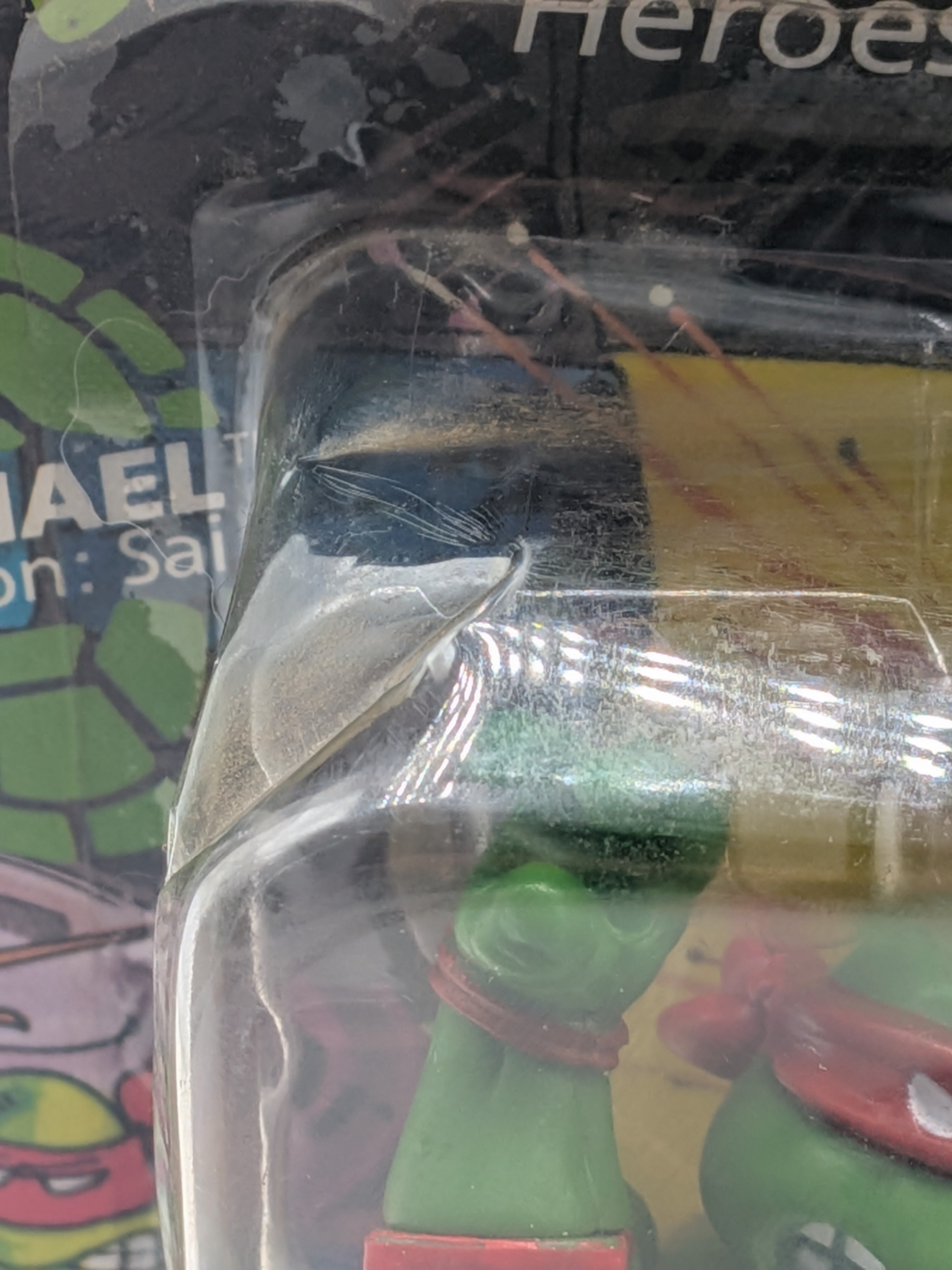 Playmates 1988 Teenage Mutant Ninja Turtles Raphael - Sealed in Card