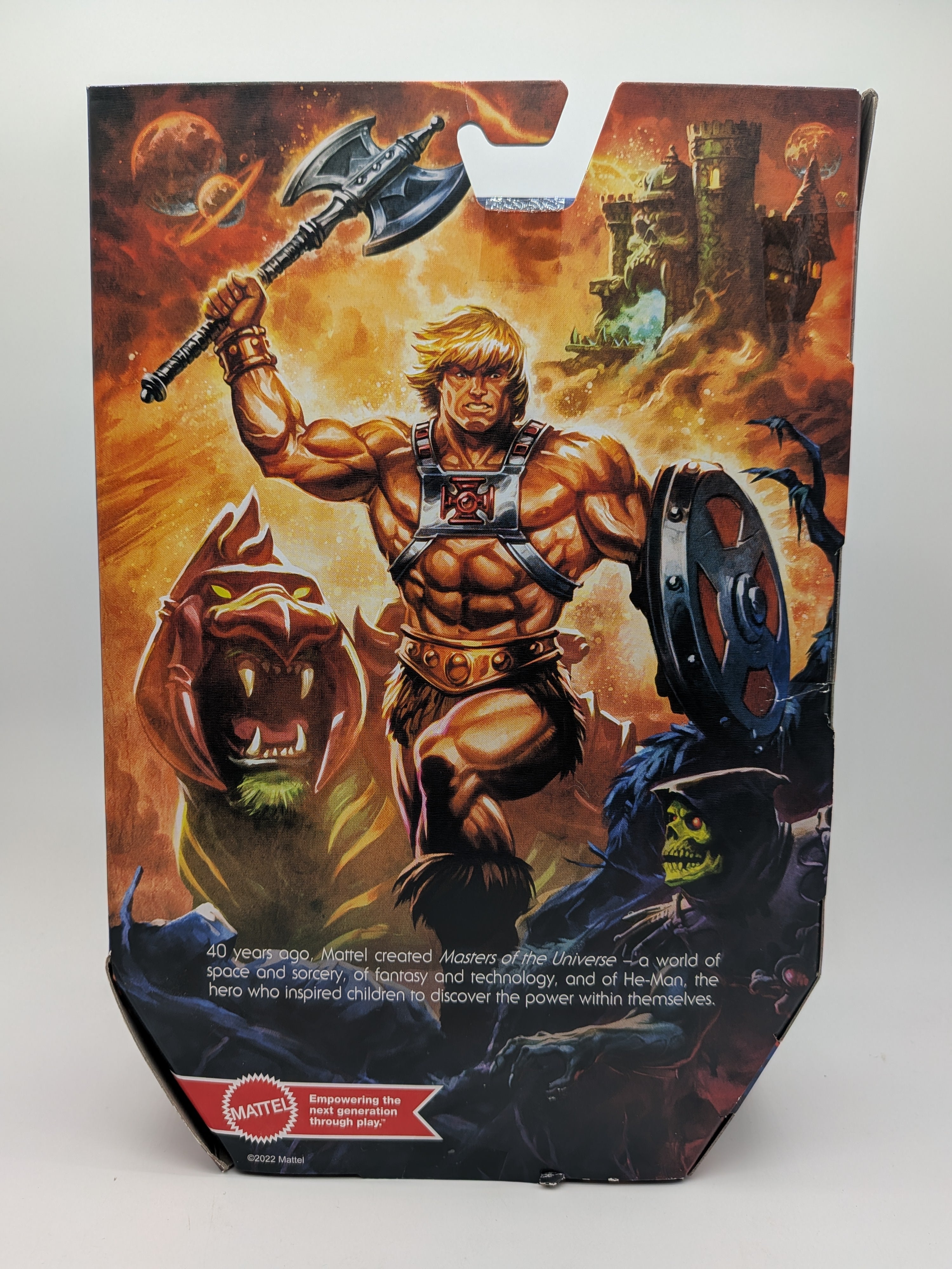 Mattel 2022 Masterverse 40th Anniversary He-Man