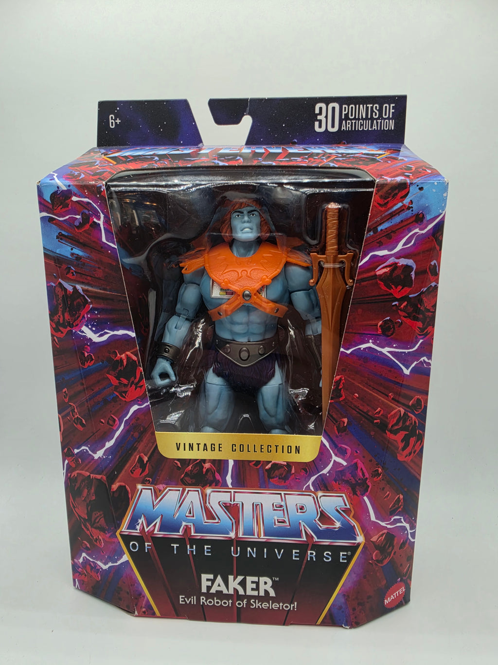 Mattel 2024 Masters of the Universe Vintage Collection Faker