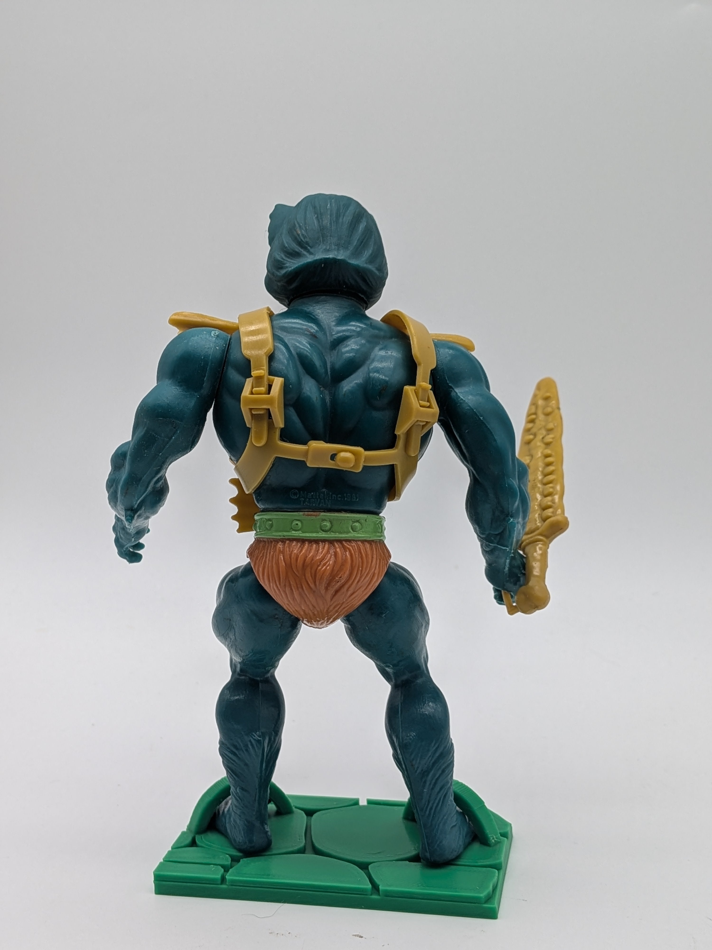 Mattel 1982 Masters of the Universe Mer-Man - Loose (Complete) Green Belt Variant