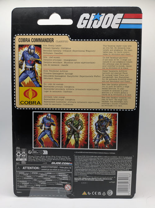 Hasbro 2024 G.I. Joe Classified Series Cobra Commander