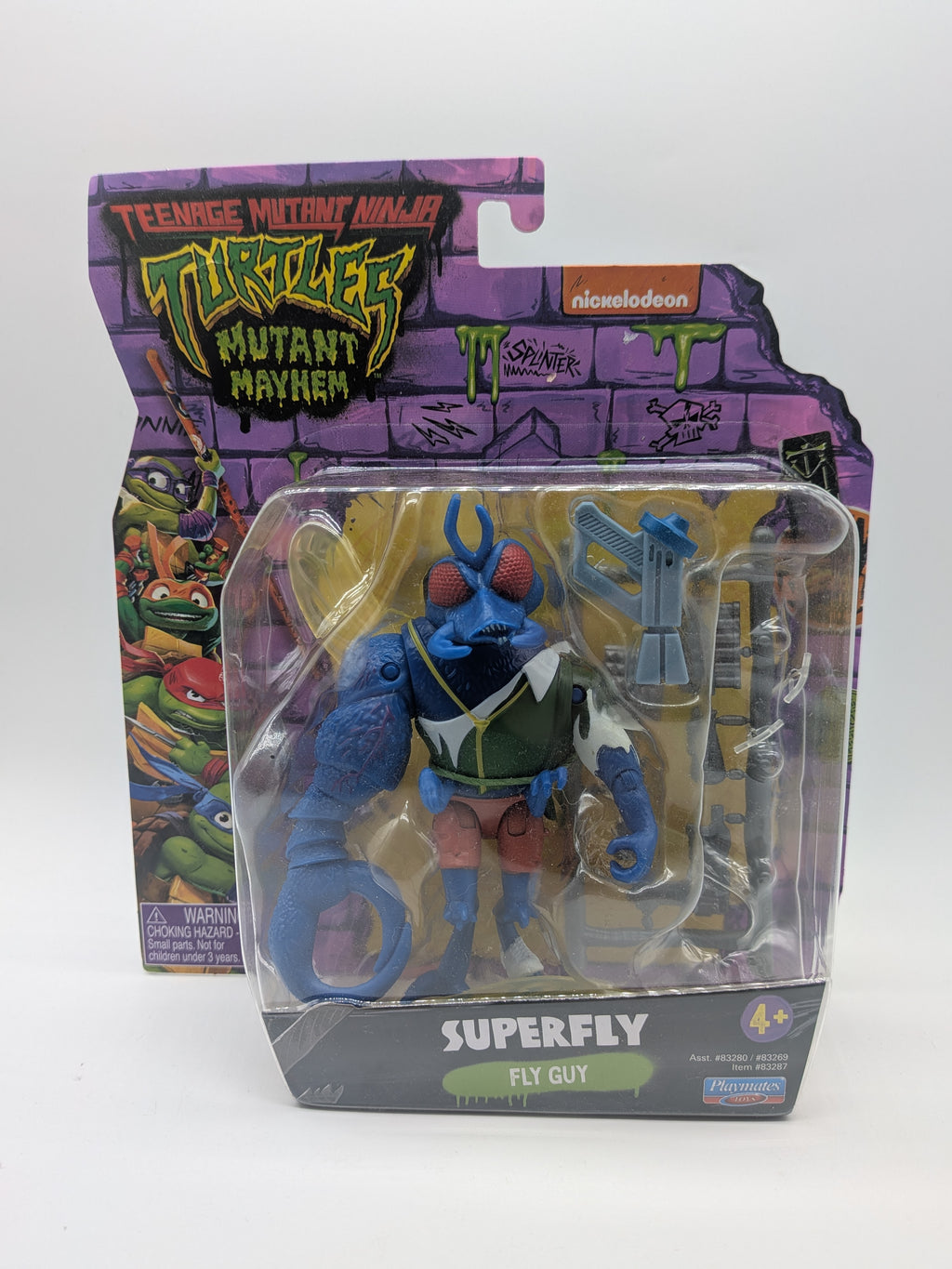 Playmates 2023 Teenage Mutant Ninja Turtles Mutant Mayhem Superfly (Fly Guy) - Unopened