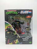 Teenage Mutant Ninja Turtles x G.I. Joe Raphael x Roadblock Action Figure