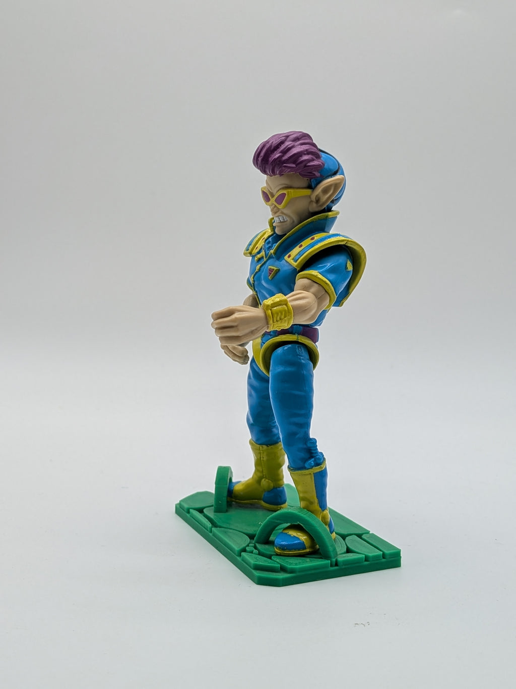 1991 Playmates TMNT "Zak the Neutrino" – Complete Vintage Action Figure